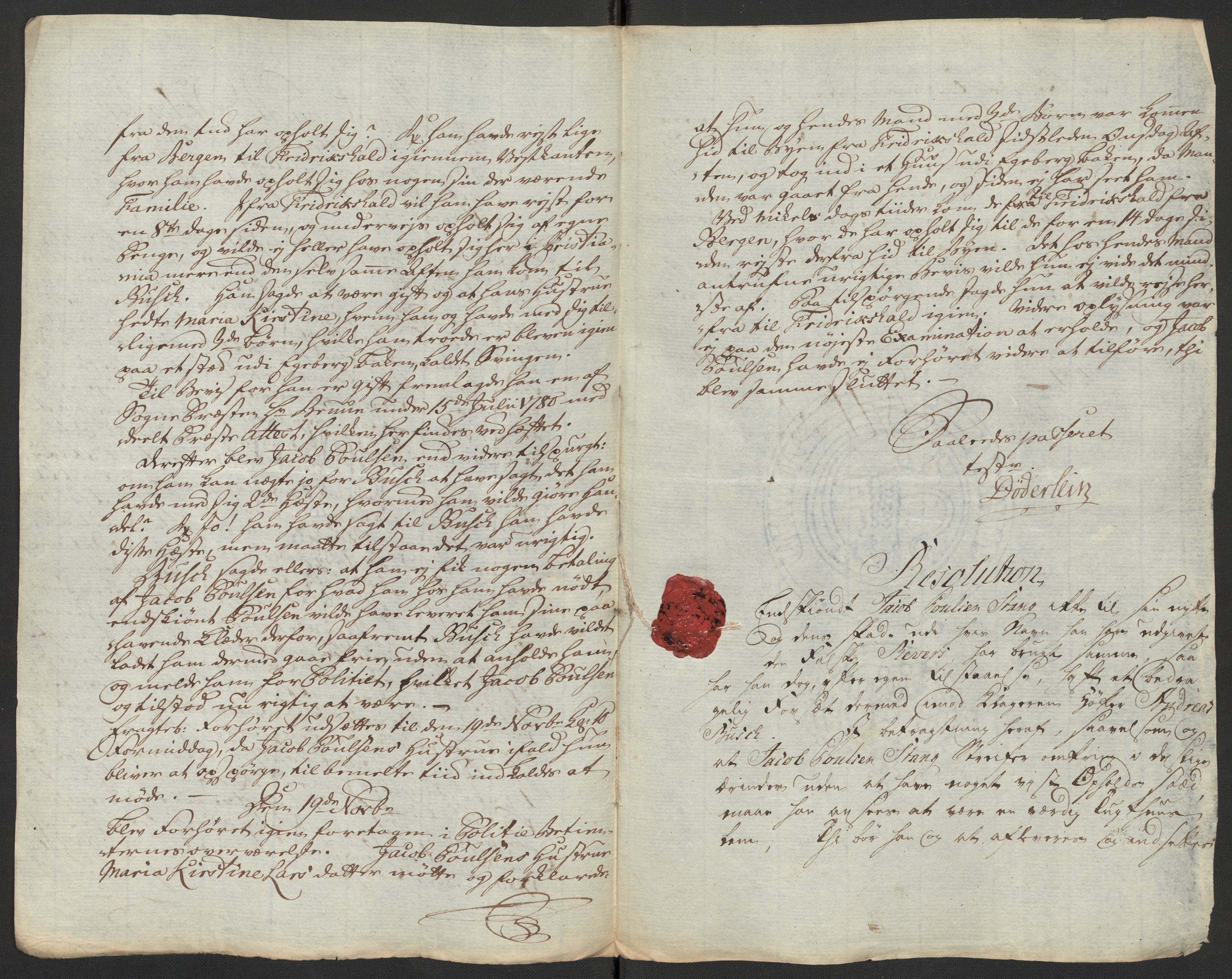 Oslo politidistrikt, AV/SAO-A-10085/D/Da/L0003: Innkomne brev, pro memoria m.v., 1781, p. 90