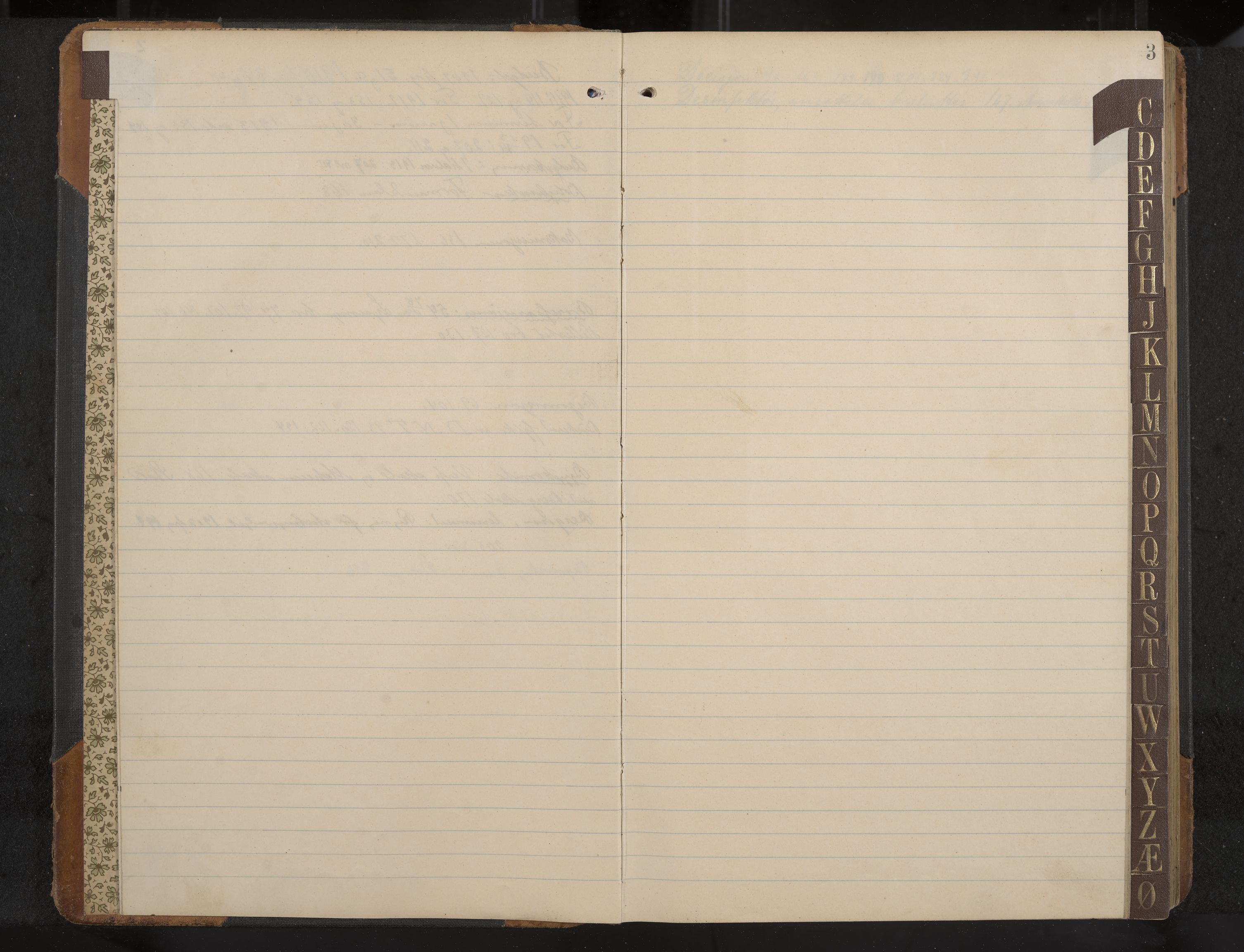 Øvre Sandsvær formannskap og sentraladministrasjon, IKAK/0630021/A/L0001: Møtebok med register, 1908-1913, p. 3