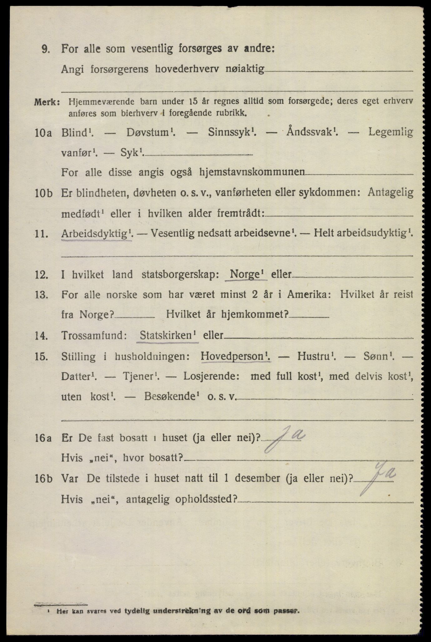 SAKO, 1920 census for Ål, 1920, p. 3075