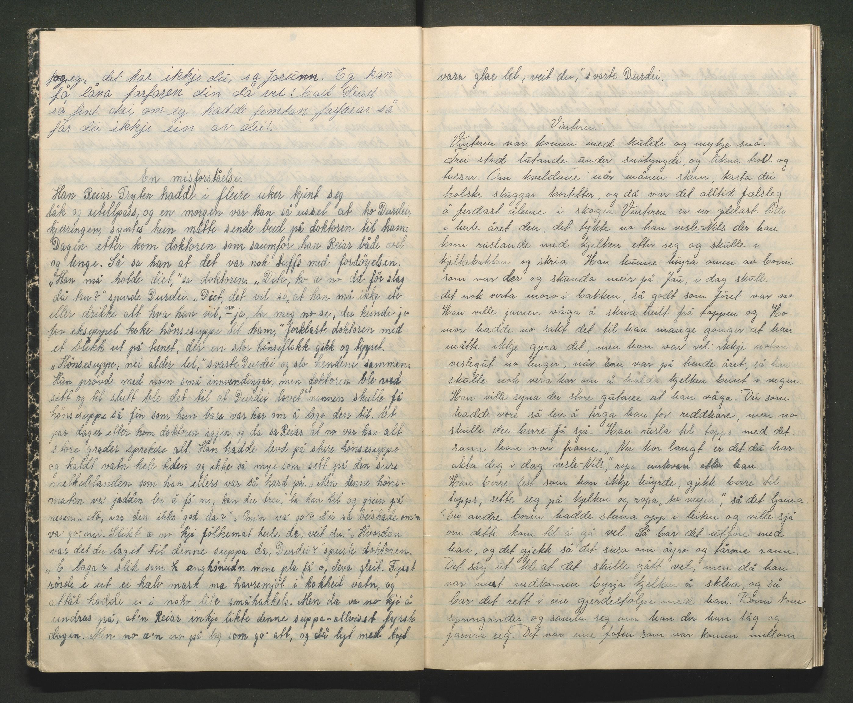Barnelosje Frihuga, IKAH/1232-Pa0008/F/Fa/L0001: Ung von, 1940-1946