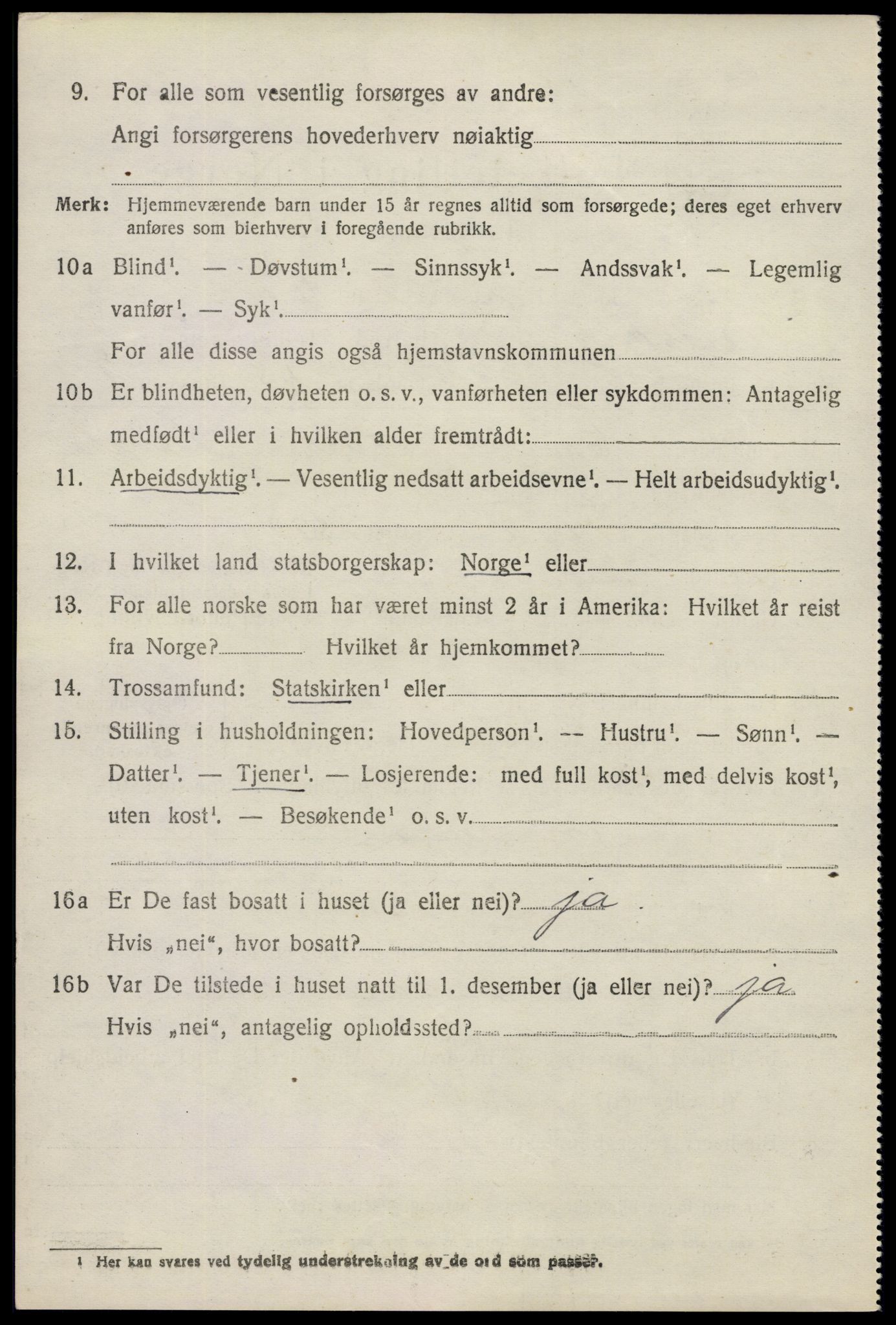 SAO, 1920 census for Eidsberg, 1920, p. 3188