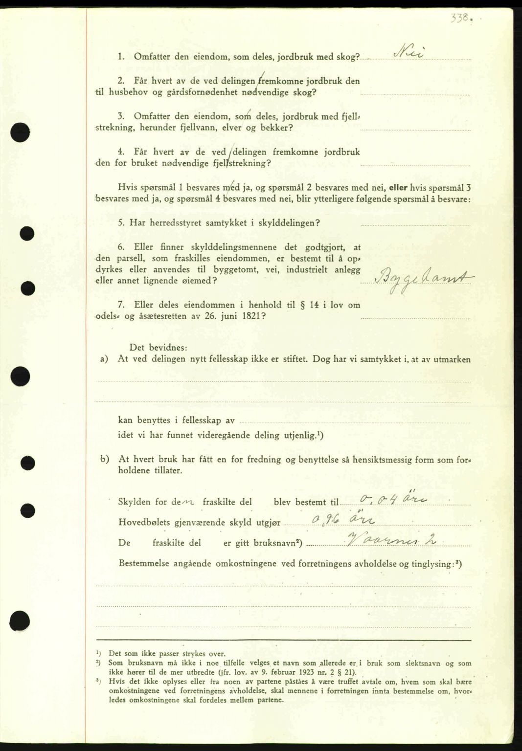 Eiker, Modum og Sigdal sorenskriveri, SAKO/A-123/G/Ga/Gab/L0047: Mortgage book no. A17, 1942-1943, Diary no: : 2438/1942