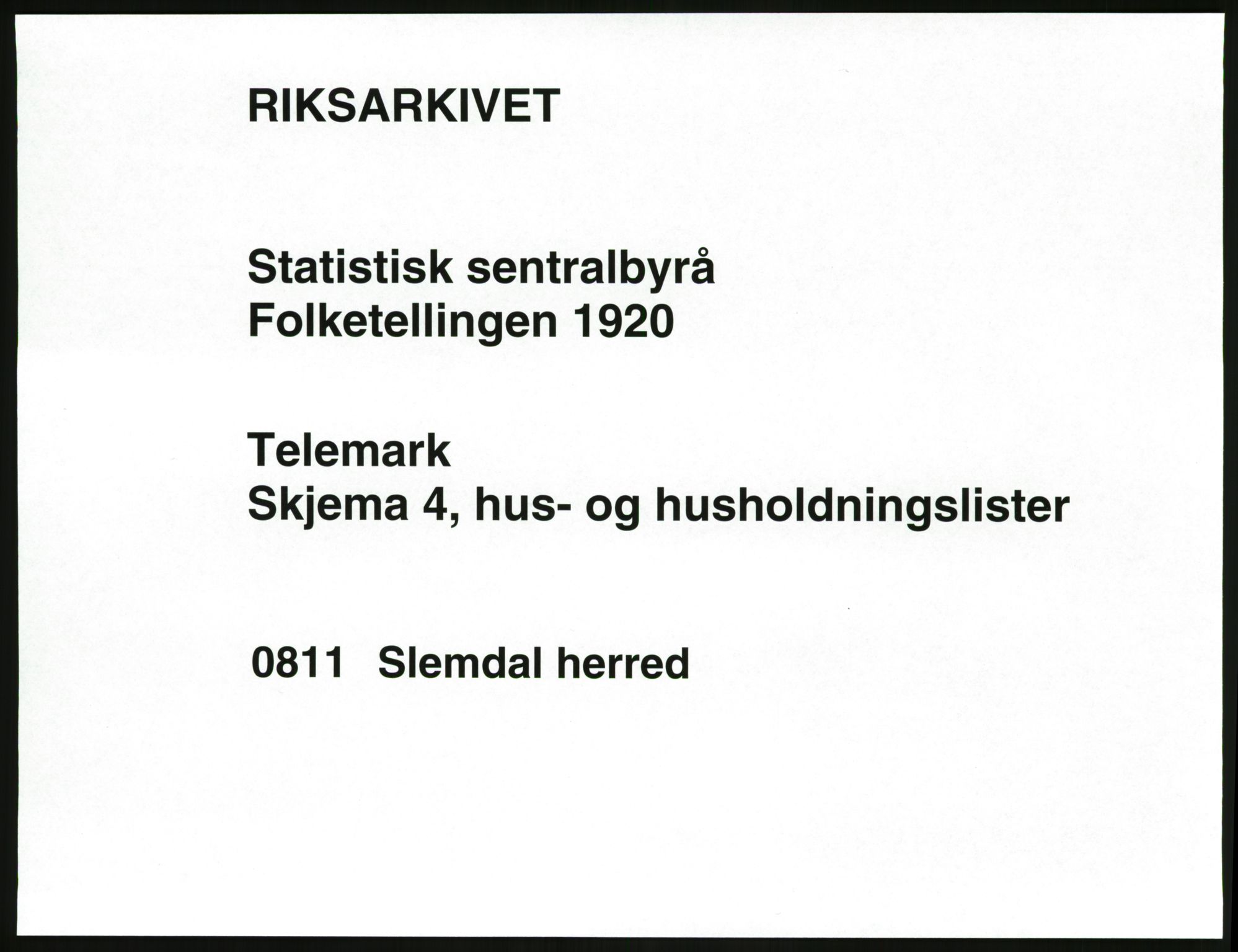 SAKO, 1920 census for Siljan, 1920, p. 23