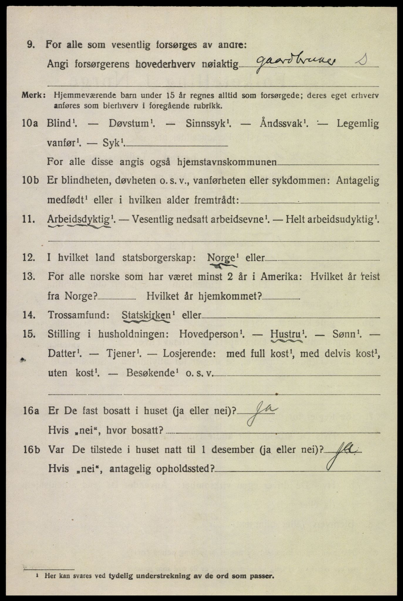 SAK, 1920 census for Halse og Harkmark, 1920, p. 4222