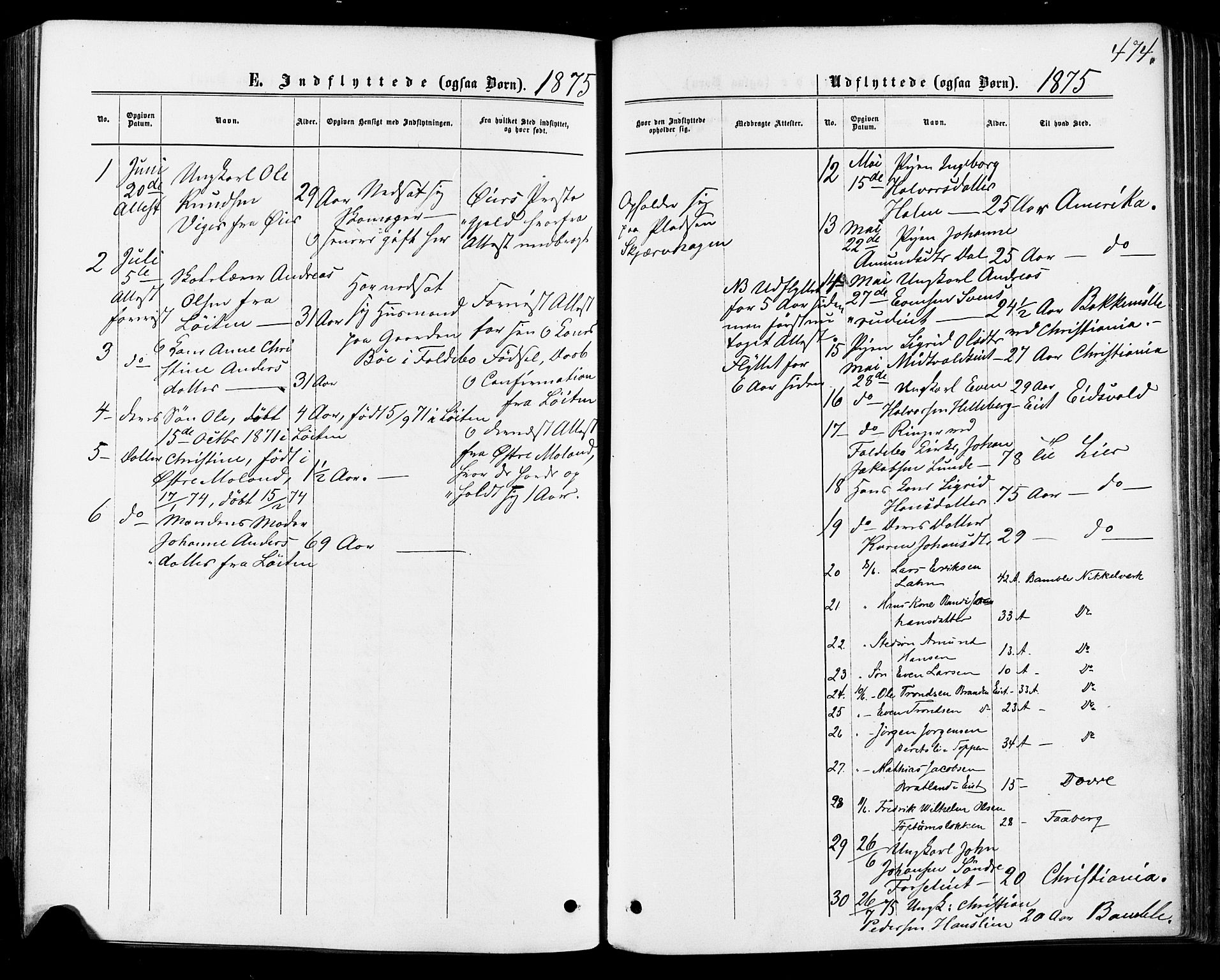Østre Gausdal prestekontor, SAH/PREST-092/H/Ha/Haa/L0001: Parish register (official) no. 1, 1874-1886, p. 474