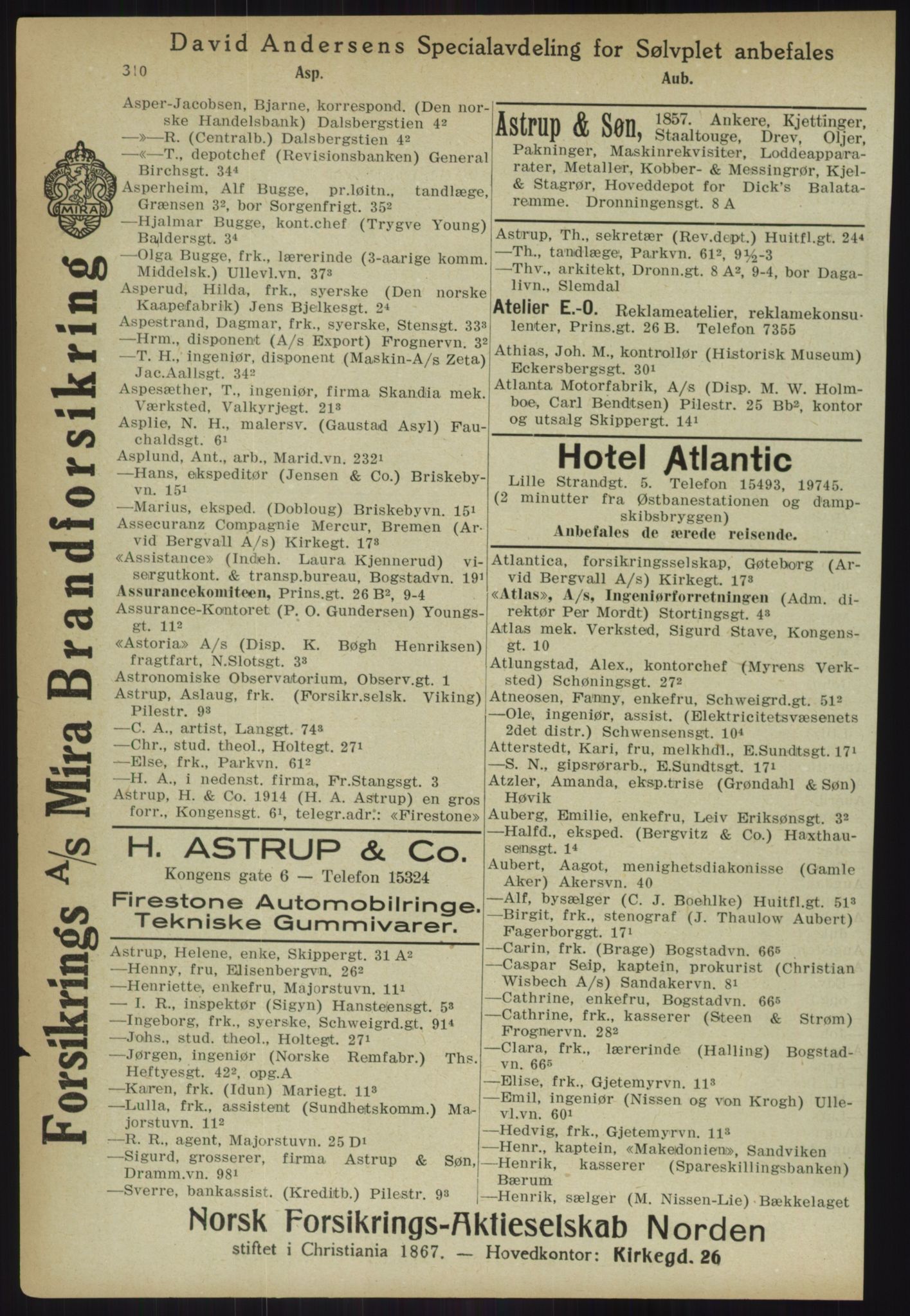 Kristiania/Oslo adressebok, PUBL/-, 1918, p. 335