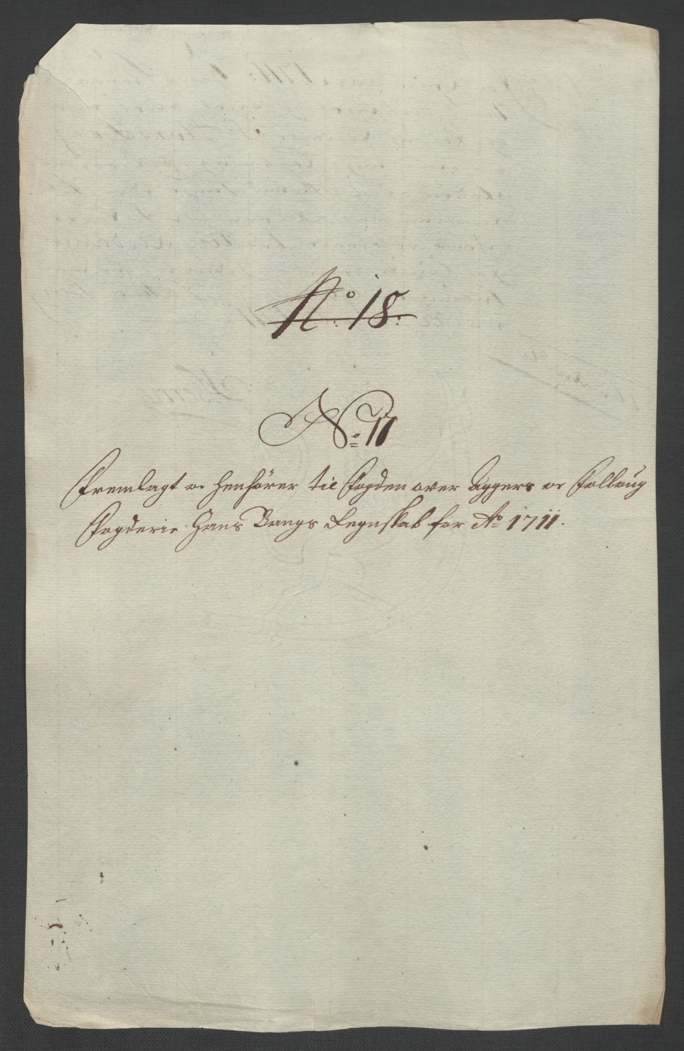 Rentekammeret inntil 1814, Reviderte regnskaper, Fogderegnskap, AV/RA-EA-4092/R10/L0448: Fogderegnskap Aker og Follo, 1710-1711, p. 332