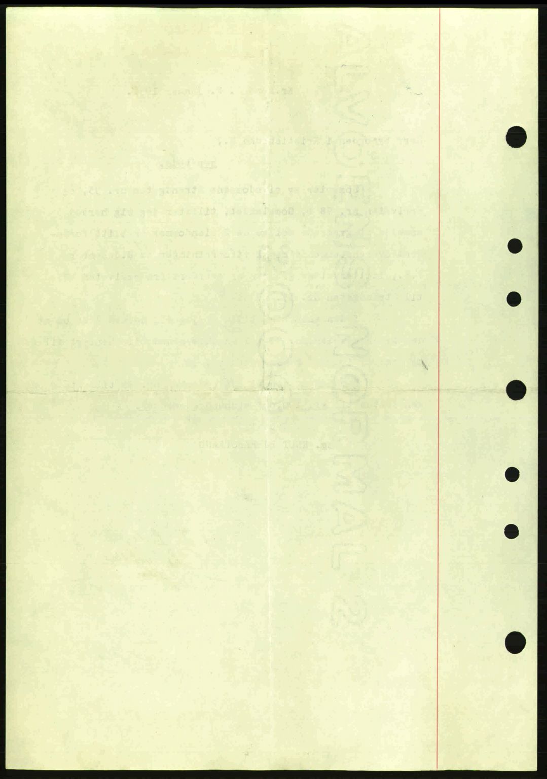 Kristiansund byfogd, SAT/A-4587/A/27: Mortgage book no. 31, 1938-1939, Diary no: : 8/1939