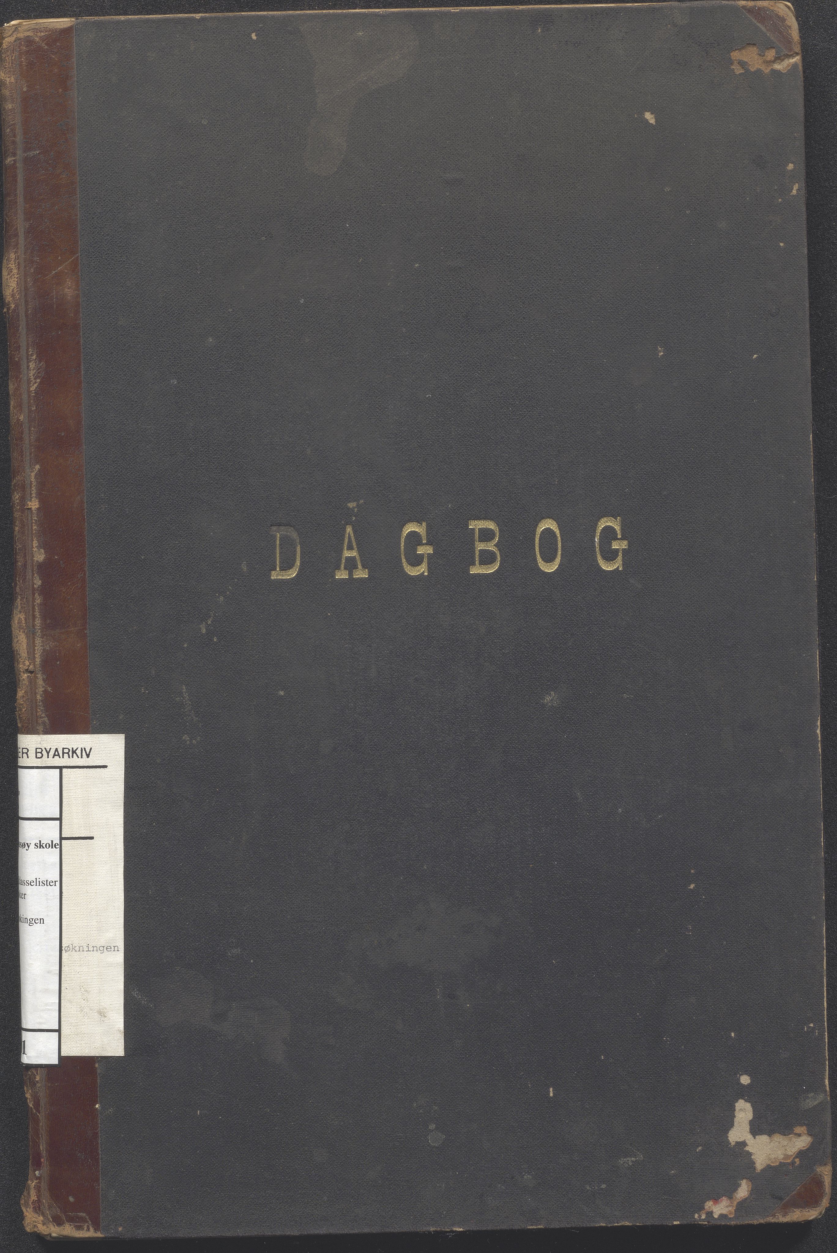 Hetland kommune. Vassøy skole, BYST/A-0149/G/Ga/L0001: Dagbok over skolesøkingen, 1902-1922