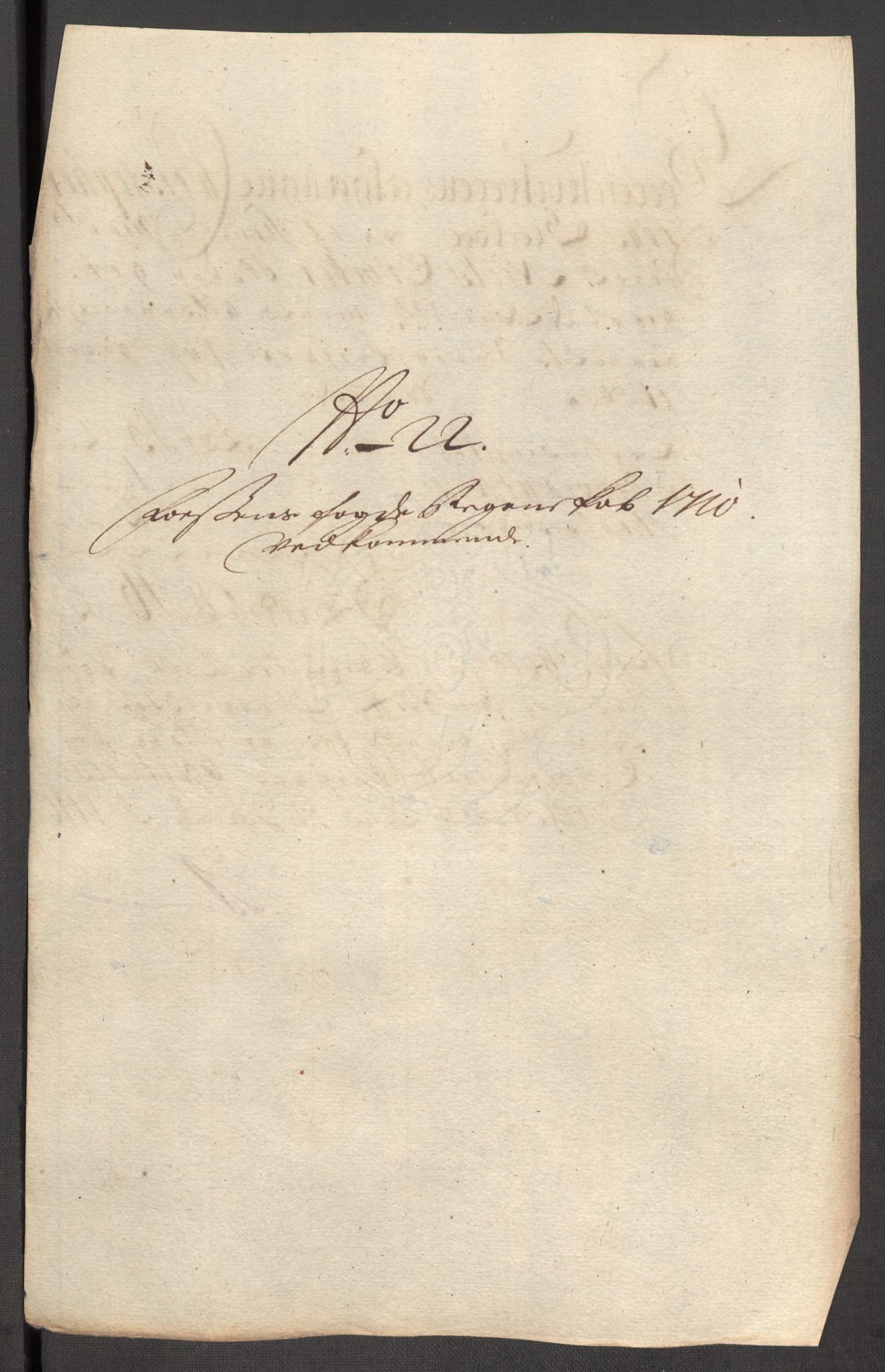 Rentekammeret inntil 1814, Reviderte regnskaper, Fogderegnskap, RA/EA-4092/R57/L3859: Fogderegnskap Fosen, 1710, p. 149