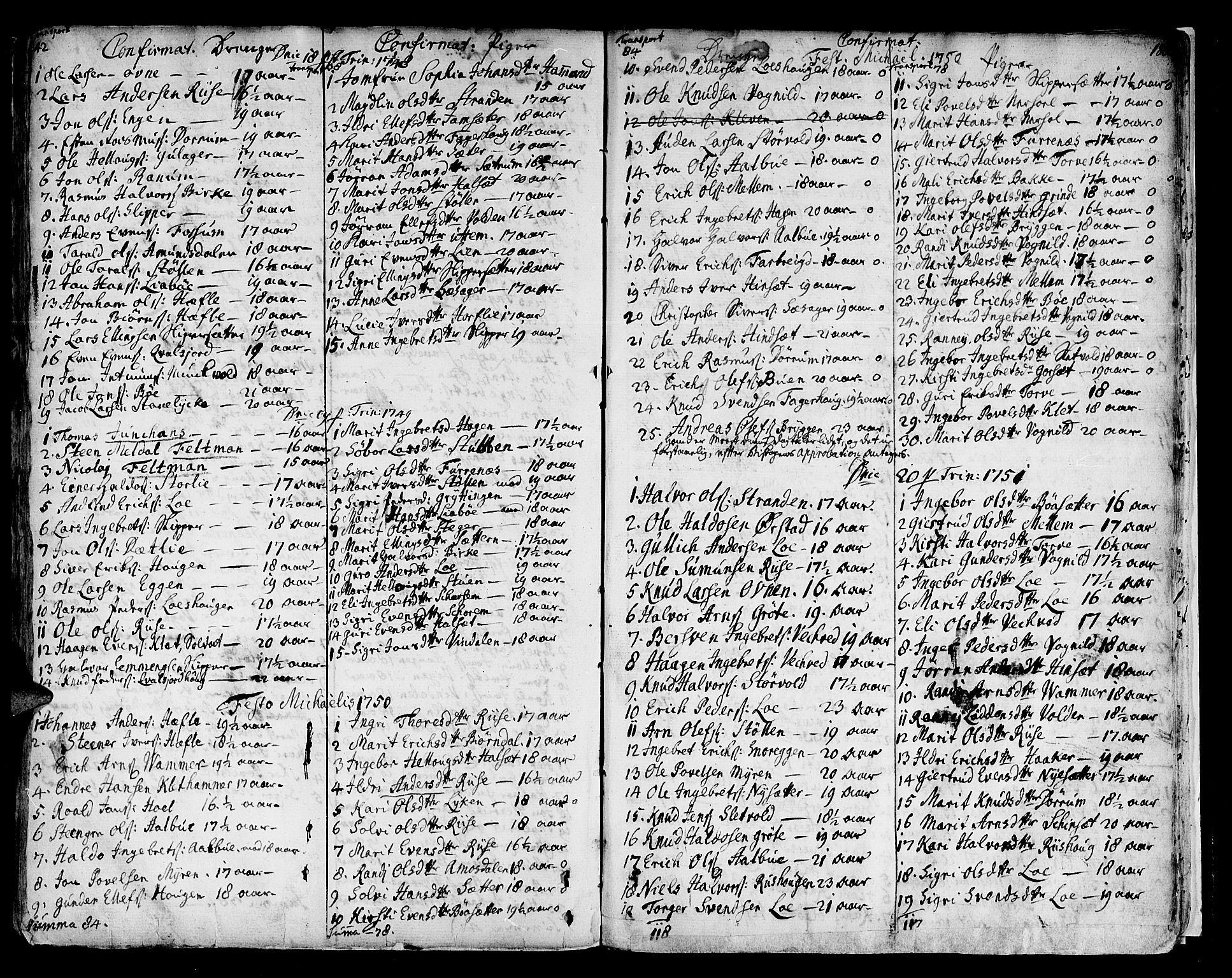 Ministerialprotokoller, klokkerbøker og fødselsregistre - Sør-Trøndelag, SAT/A-1456/678/L0891: Parish register (official) no. 678A01, 1739-1780, p. 186