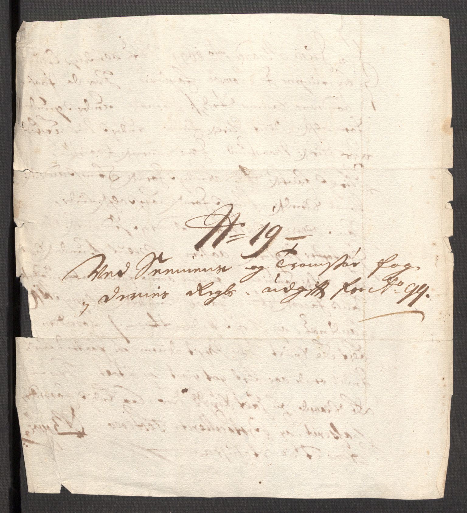 Rentekammeret inntil 1814, Reviderte regnskaper, Fogderegnskap, RA/EA-4092/R68/L4754: Fogderegnskap Senja og Troms, 1697-1699, p. 375