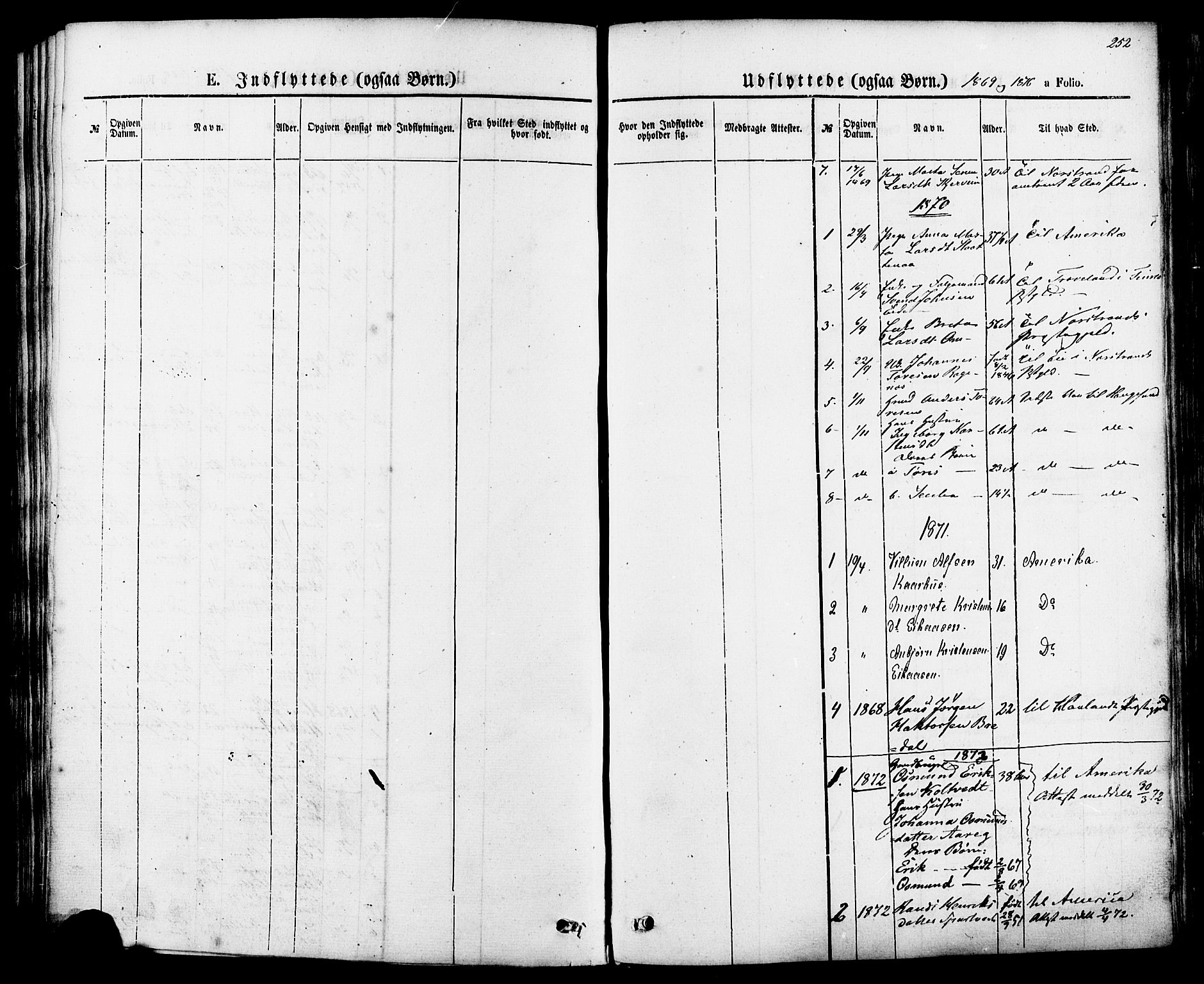 Skjold sokneprestkontor, AV/SAST-A-101847/H/Ha/Haa/L0007: Parish register (official) no. A 7, 1857-1882, p. 252