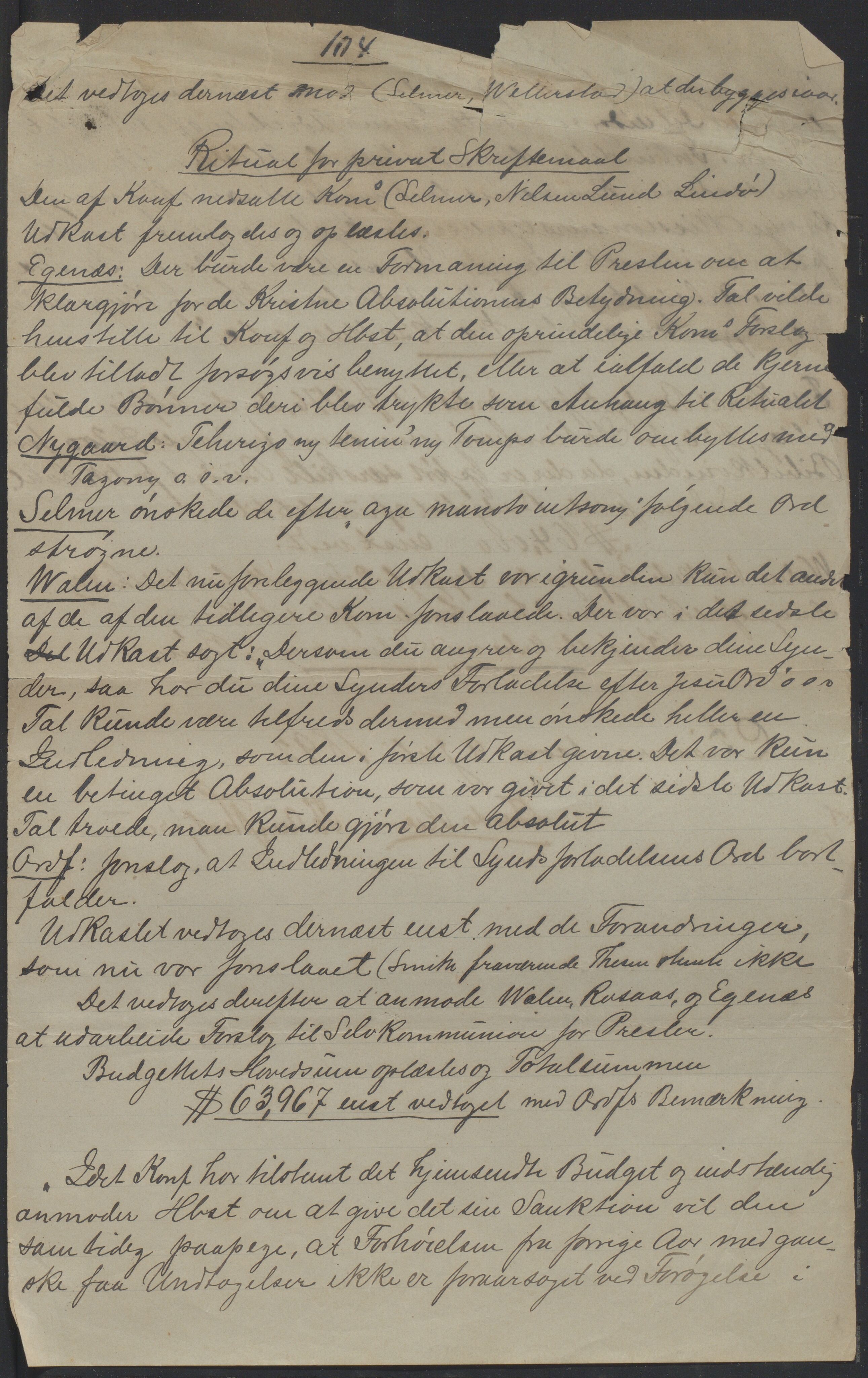 Det Norske Misjonsselskap - hovedadministrasjonen, VID/MA-A-1045/D/Da/Daa/L0038/0011: Konferansereferat og årsberetninger / Konferansereferat fra Madagaskar Innland., 1892