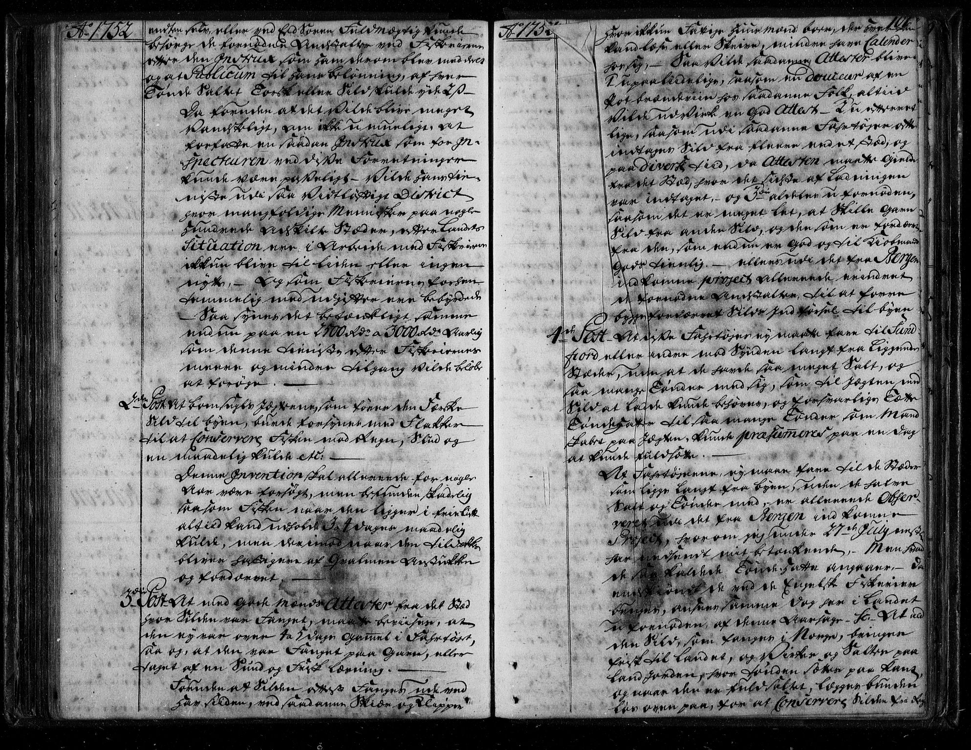 Stattholderembetet 1572-1771, AV/RA-EA-2870/Bf/L0001: Stattholderprotokoll (allmenn kopibok), 1751-1753, p. 100b-101a