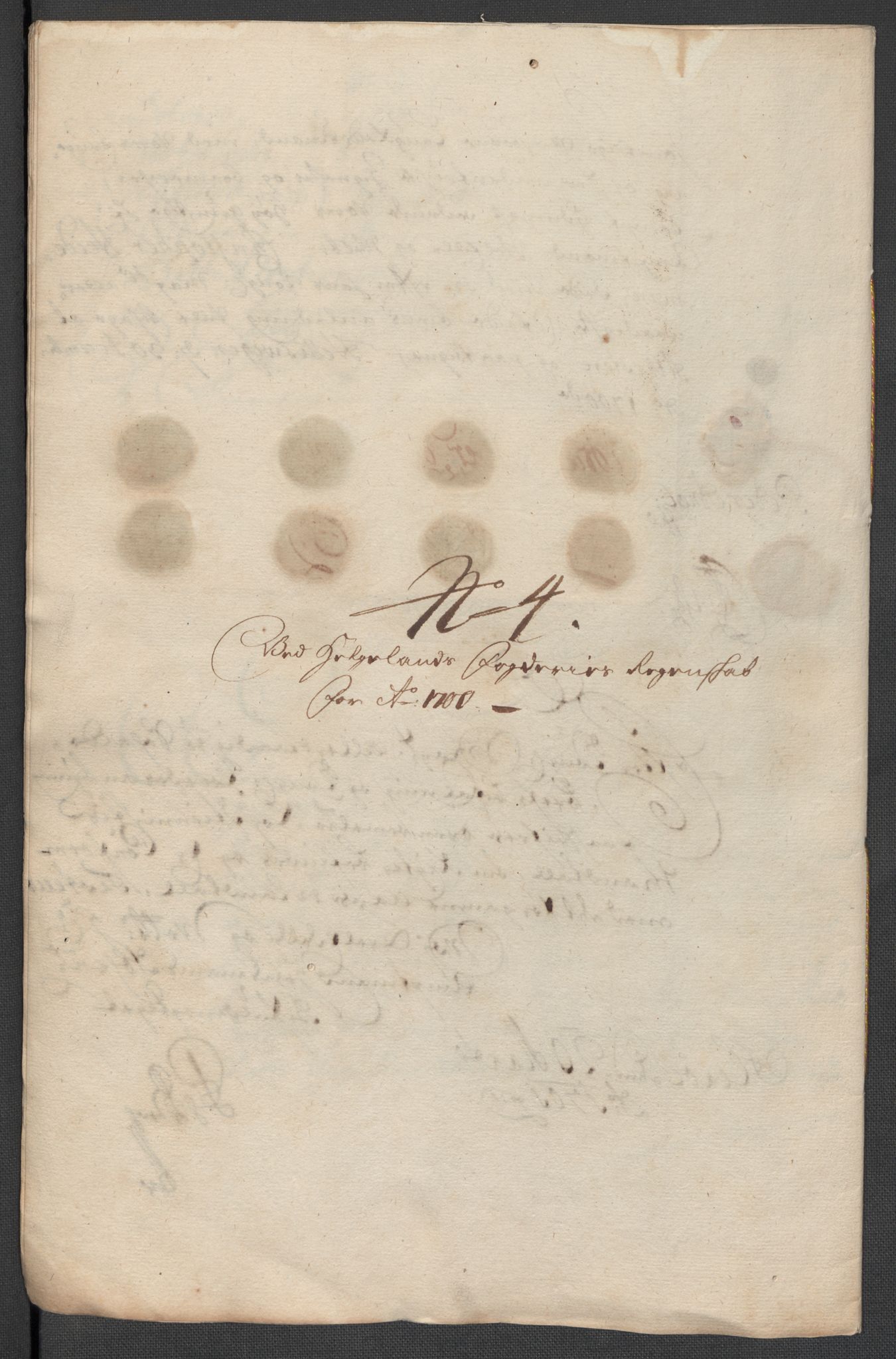 Rentekammeret inntil 1814, Reviderte regnskaper, Fogderegnskap, AV/RA-EA-4092/R65/L4507: Fogderegnskap Helgeland, 1699-1701, p. 265