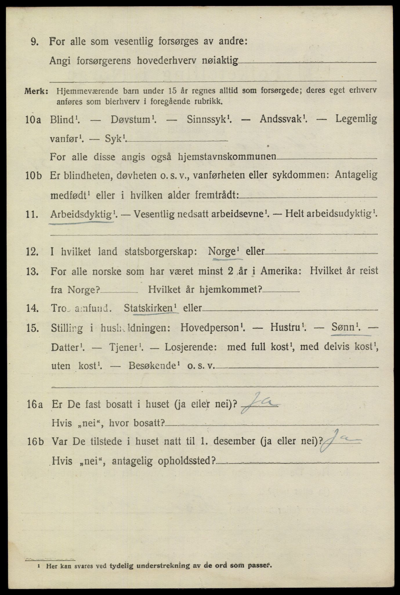 SAKO, 1920 census for Skåtøy, 1920, p. 5865