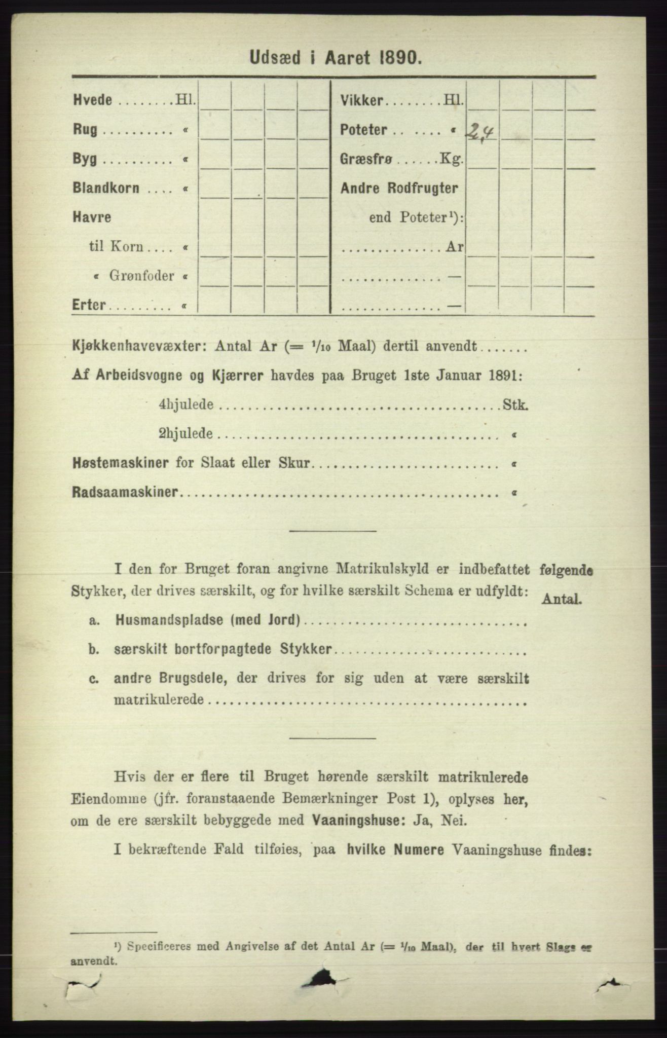 RA, 1891 census for 1230 Ullensvang, 1891, p. 7569