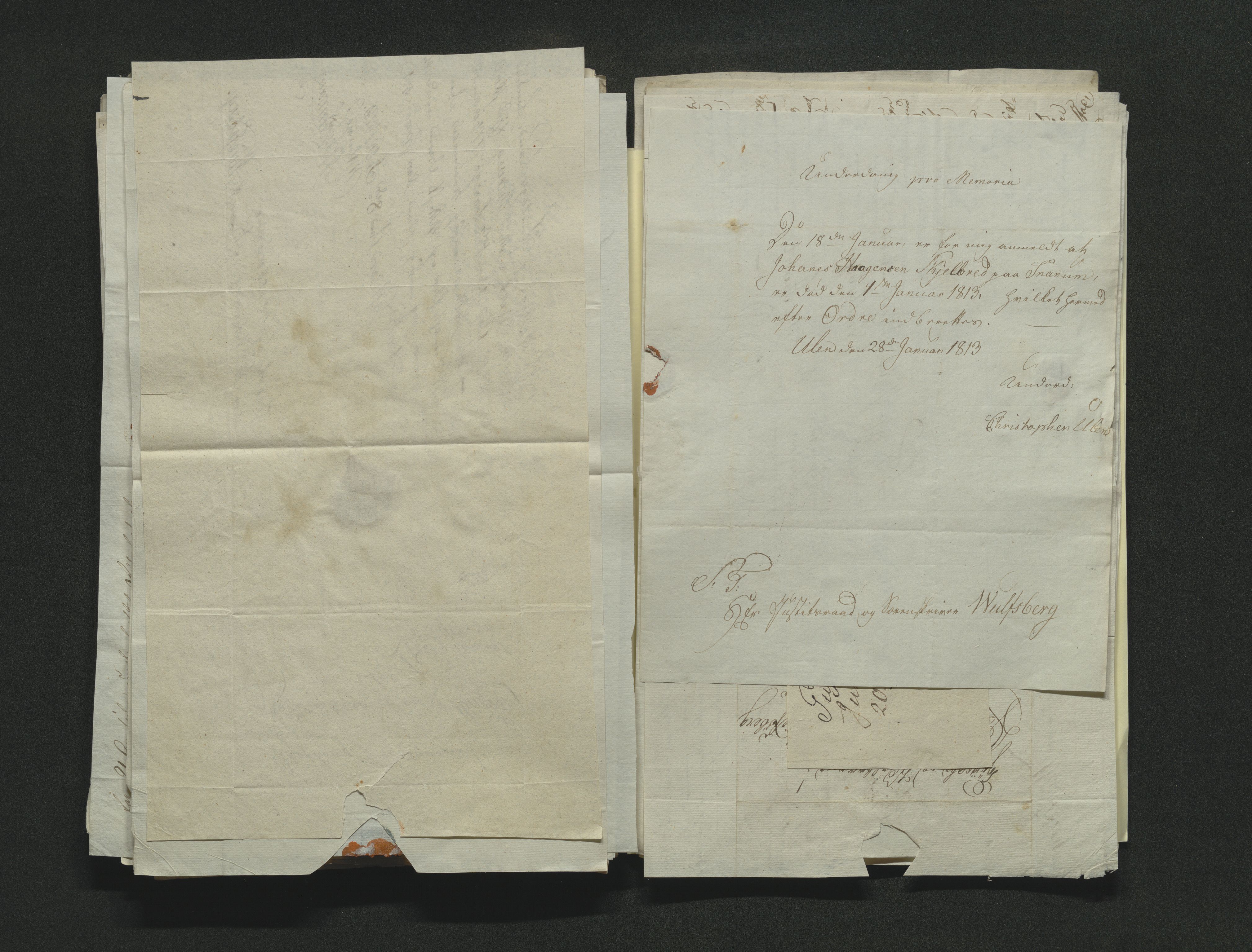 Eiker, Modum og Sigdal sorenskriveri, AV/SAKO-A-123/H/Ha/Hab/L0001: Dødsfallsmeldinger, 1812-1822, p. 103