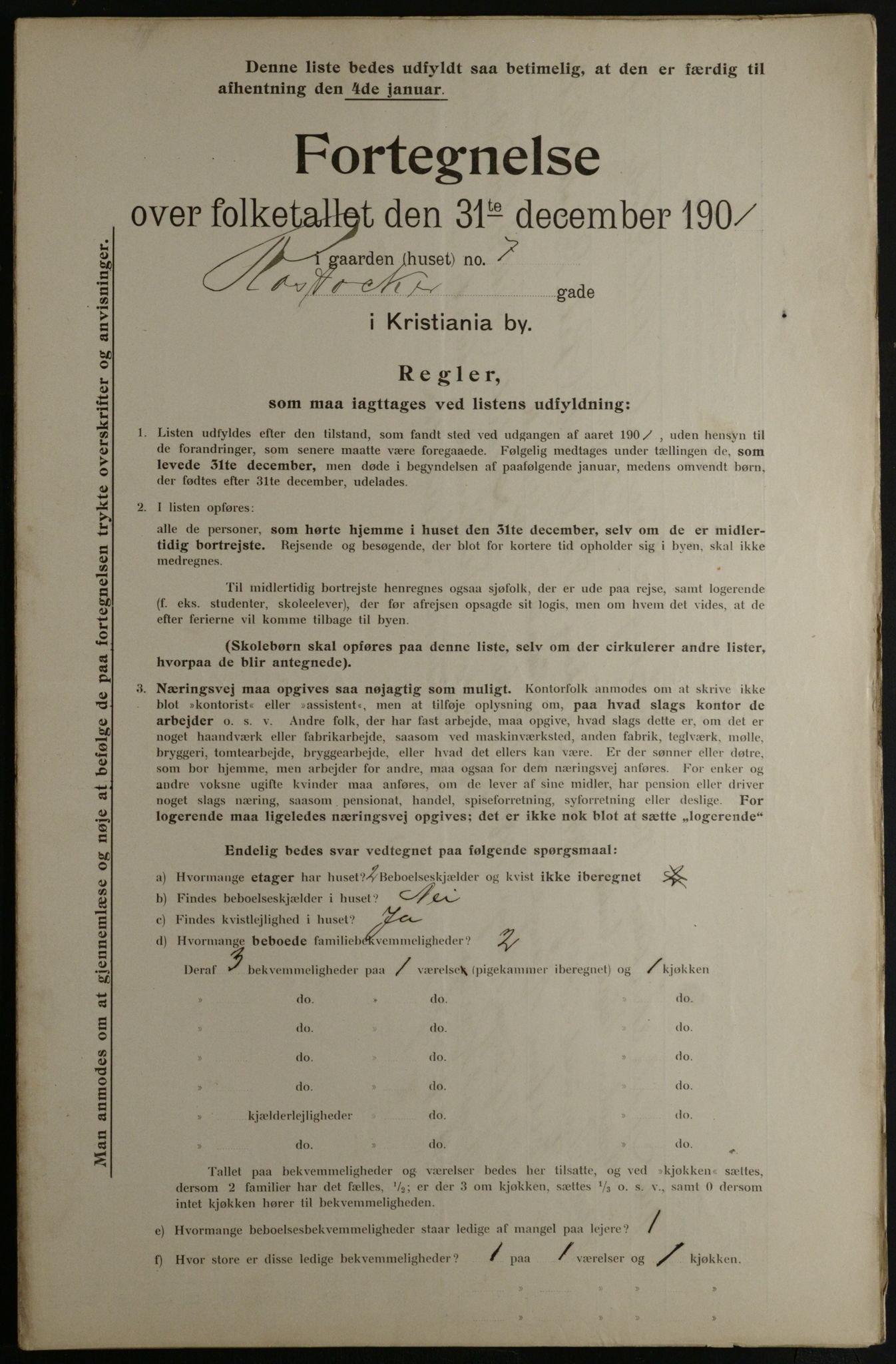 OBA, Municipal Census 1901 for Kristiania, 1901, p. 12973