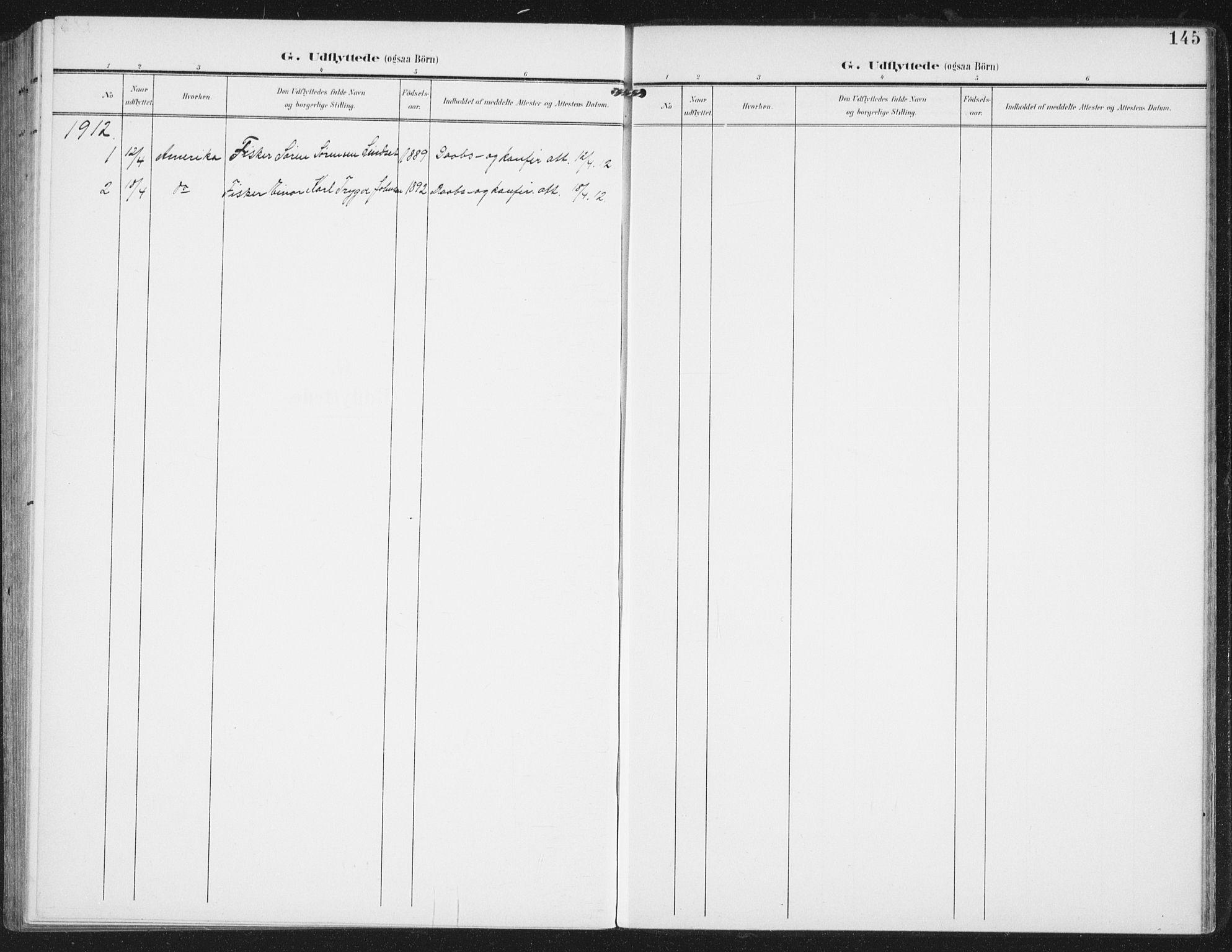 Ministerialprotokoller, klokkerbøker og fødselsregistre - Nordland, SAT/A-1459/886/L1221: Parish register (official) no. 886A03, 1903-1913, p. 145