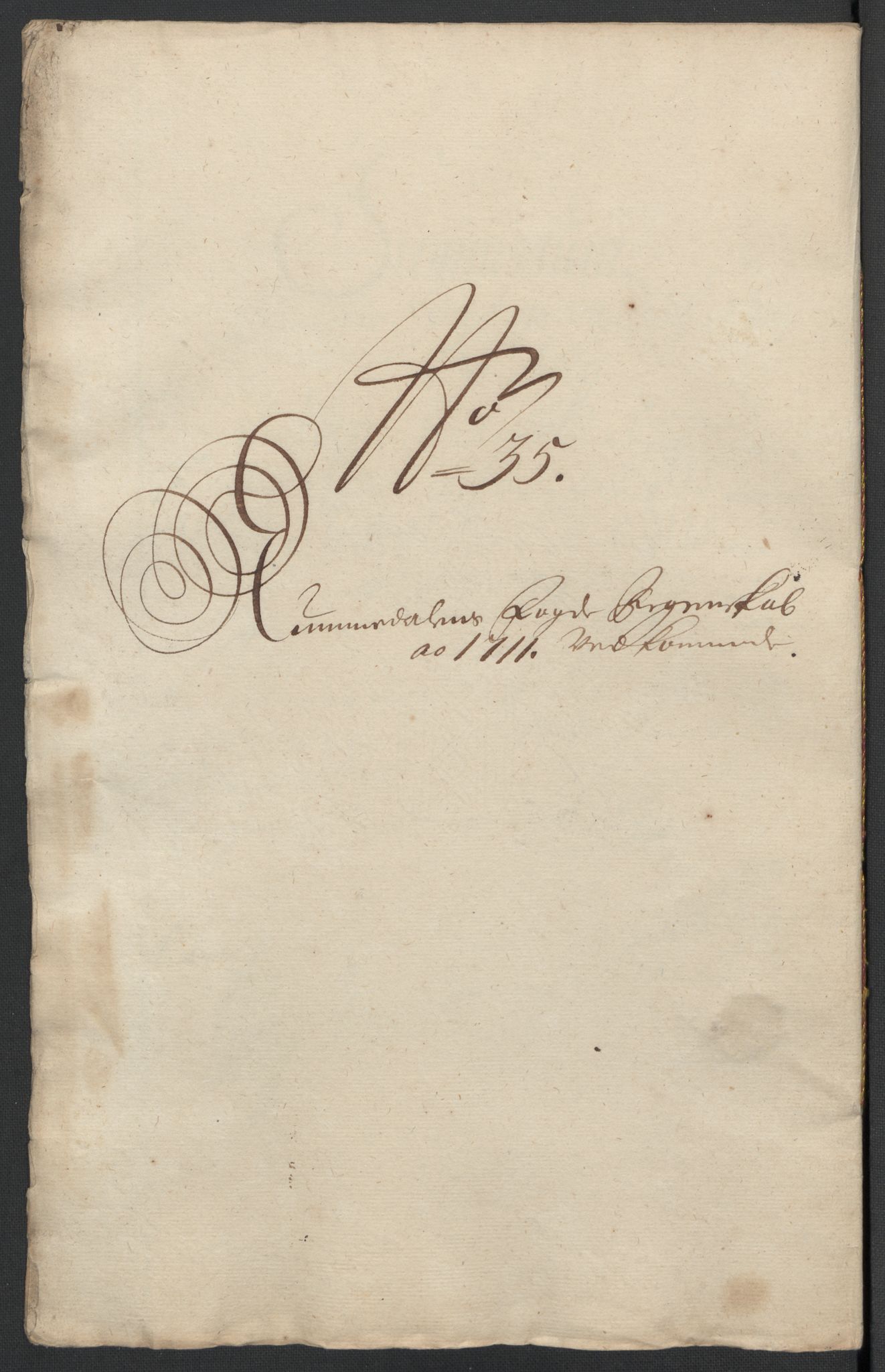 Rentekammeret inntil 1814, Reviderte regnskaper, Fogderegnskap, AV/RA-EA-4092/R64/L4432: Fogderegnskap Namdal, 1711, p. 137