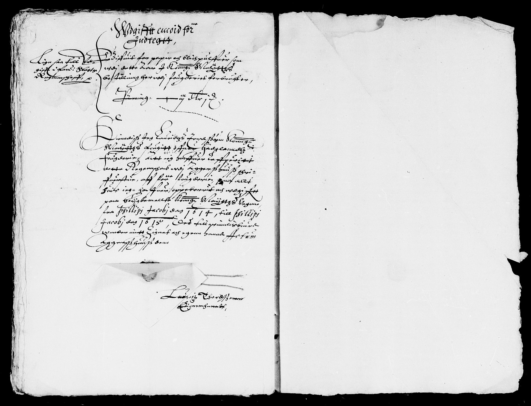 Rentekammeret inntil 1814, Reviderte regnskaper, Lensregnskaper, AV/RA-EA-5023/R/Rb/Rba/L0036: Akershus len, 1614-1615