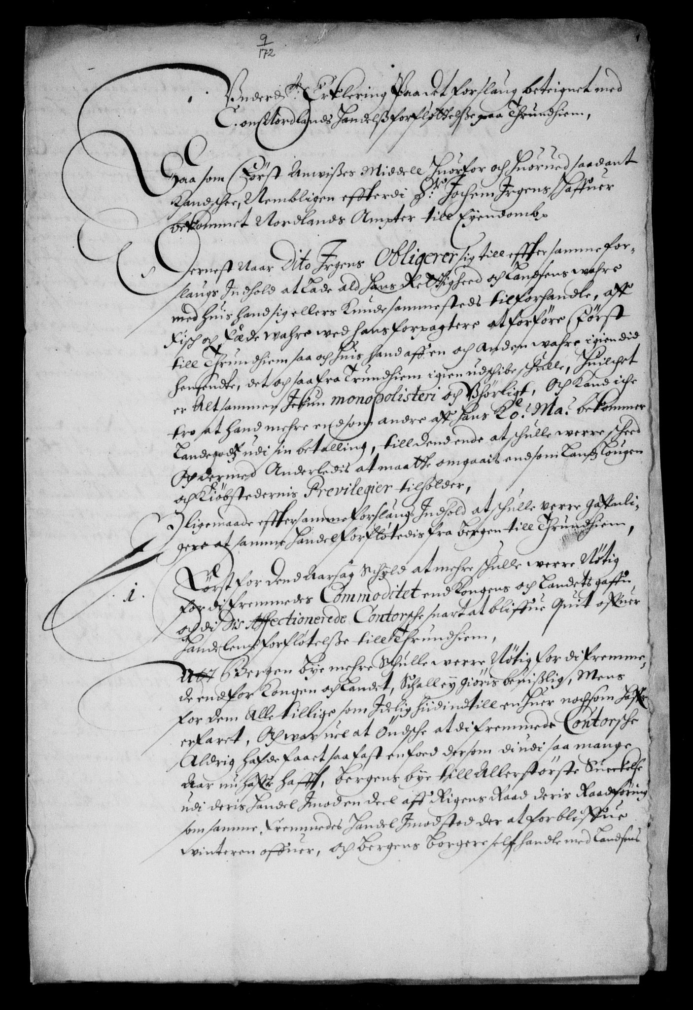 Danske Kanselli, Skapsaker, AV/RA-EA-4061/F/L0032: Skap 9, pakke 166-172, 1665-1720, p. 444