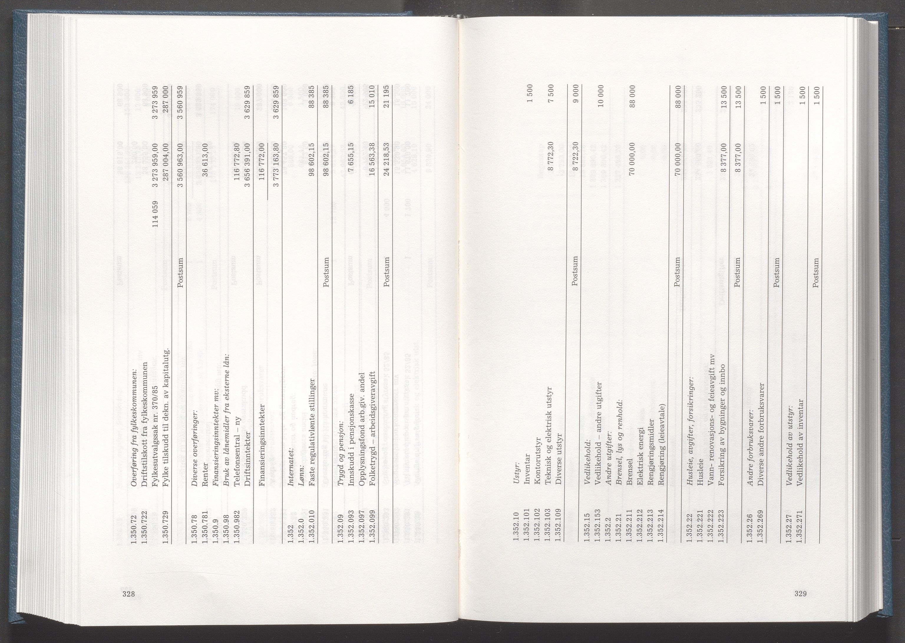 Rogaland fylkeskommune - Fylkesrådmannen , IKAR/A-900/A/Aa/Aaa/L0106: Møtebok , 1986, p. 328-329