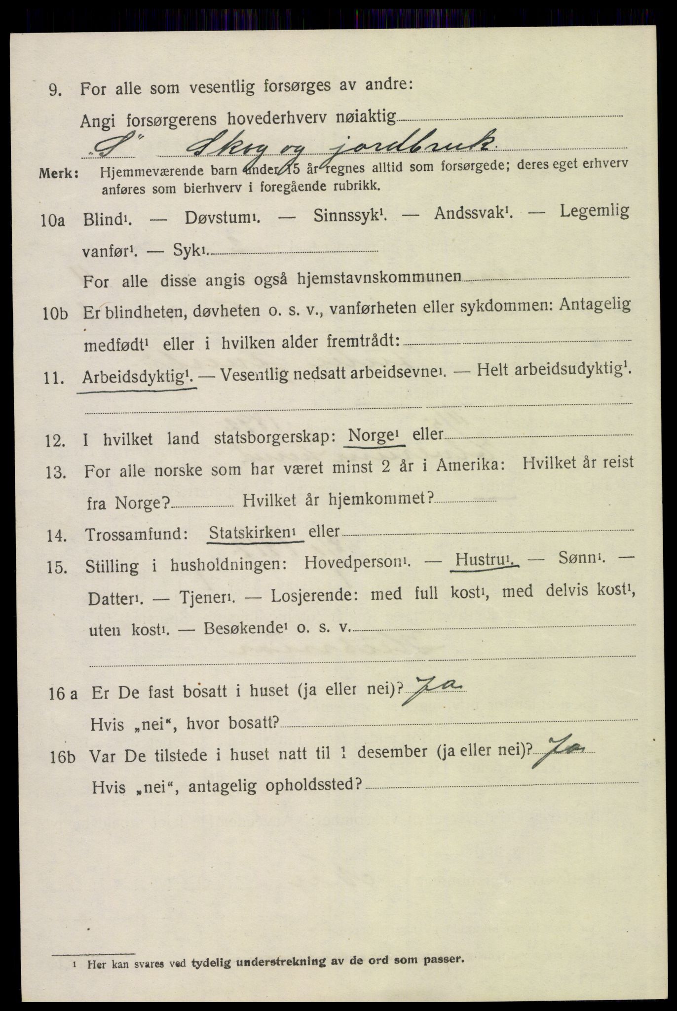 SAH, 1920 census for Åmot, 1920, p. 9414