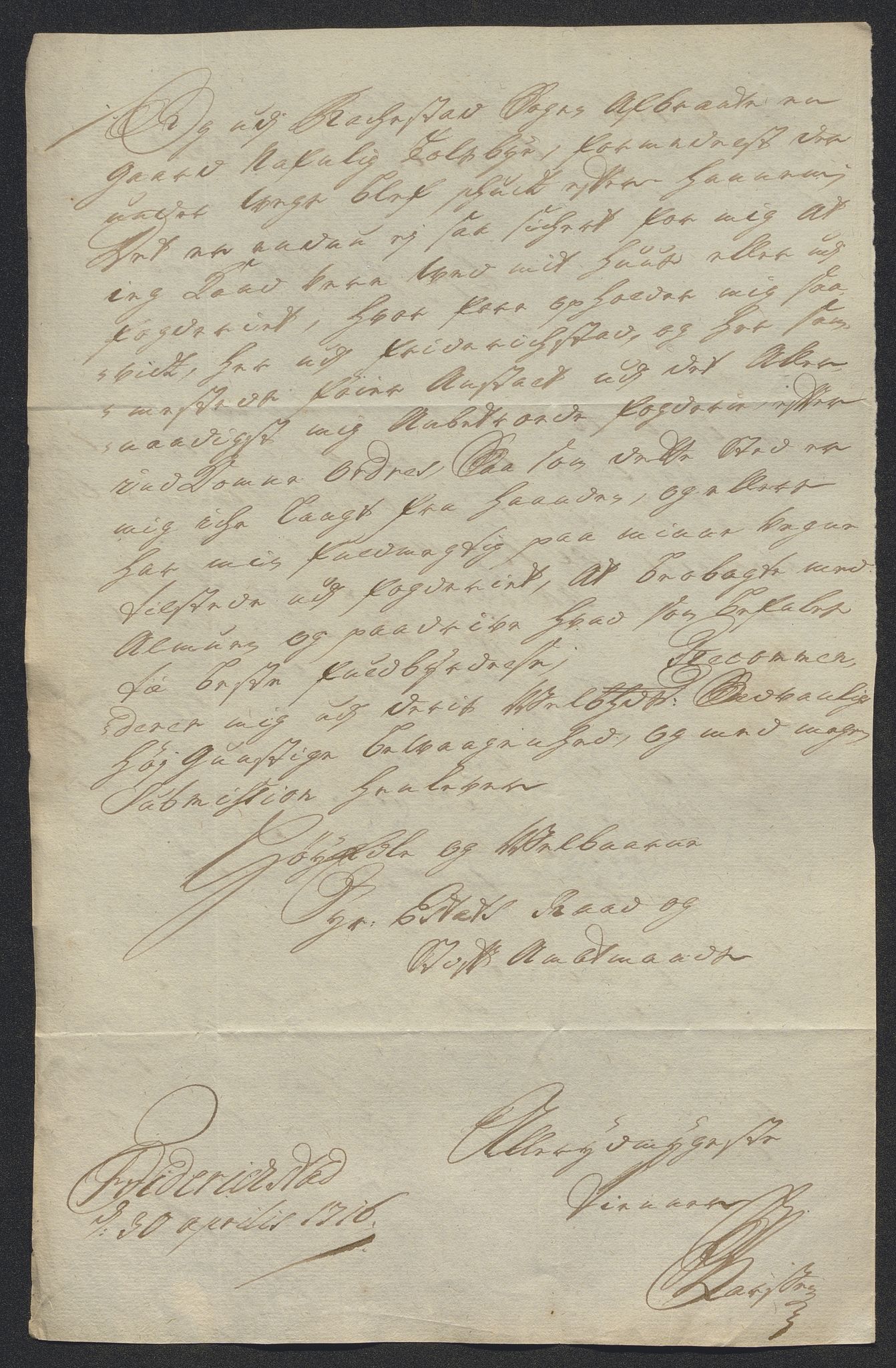 Kristiania stiftamt, AV/SAO-A-10386/E/Ed/Ede/L0005: Fogder, 1716, p. 19