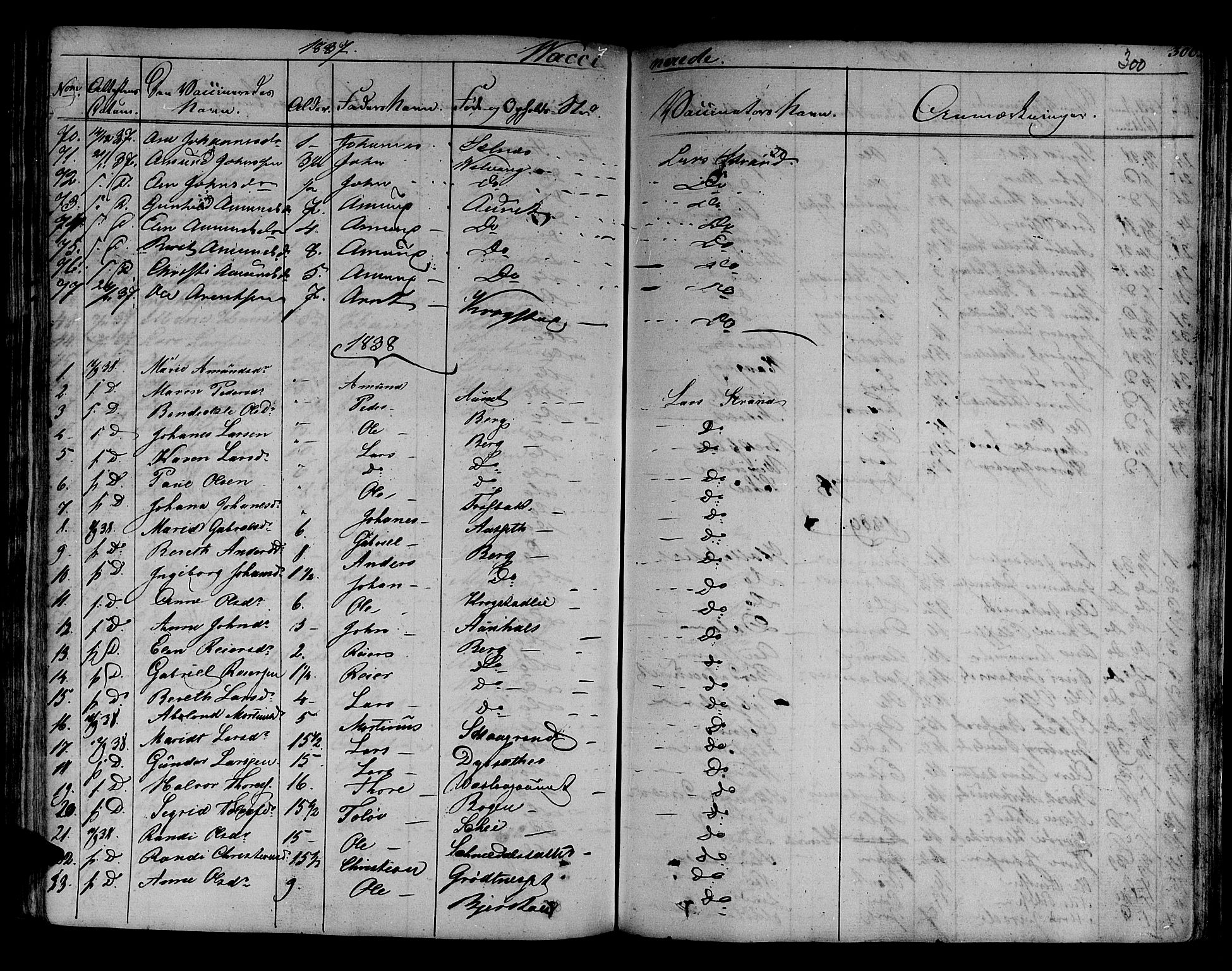 Ministerialprotokoller, klokkerbøker og fødselsregistre - Sør-Trøndelag, SAT/A-1456/630/L0492: Parish register (official) no. 630A05, 1830-1840, p. 300