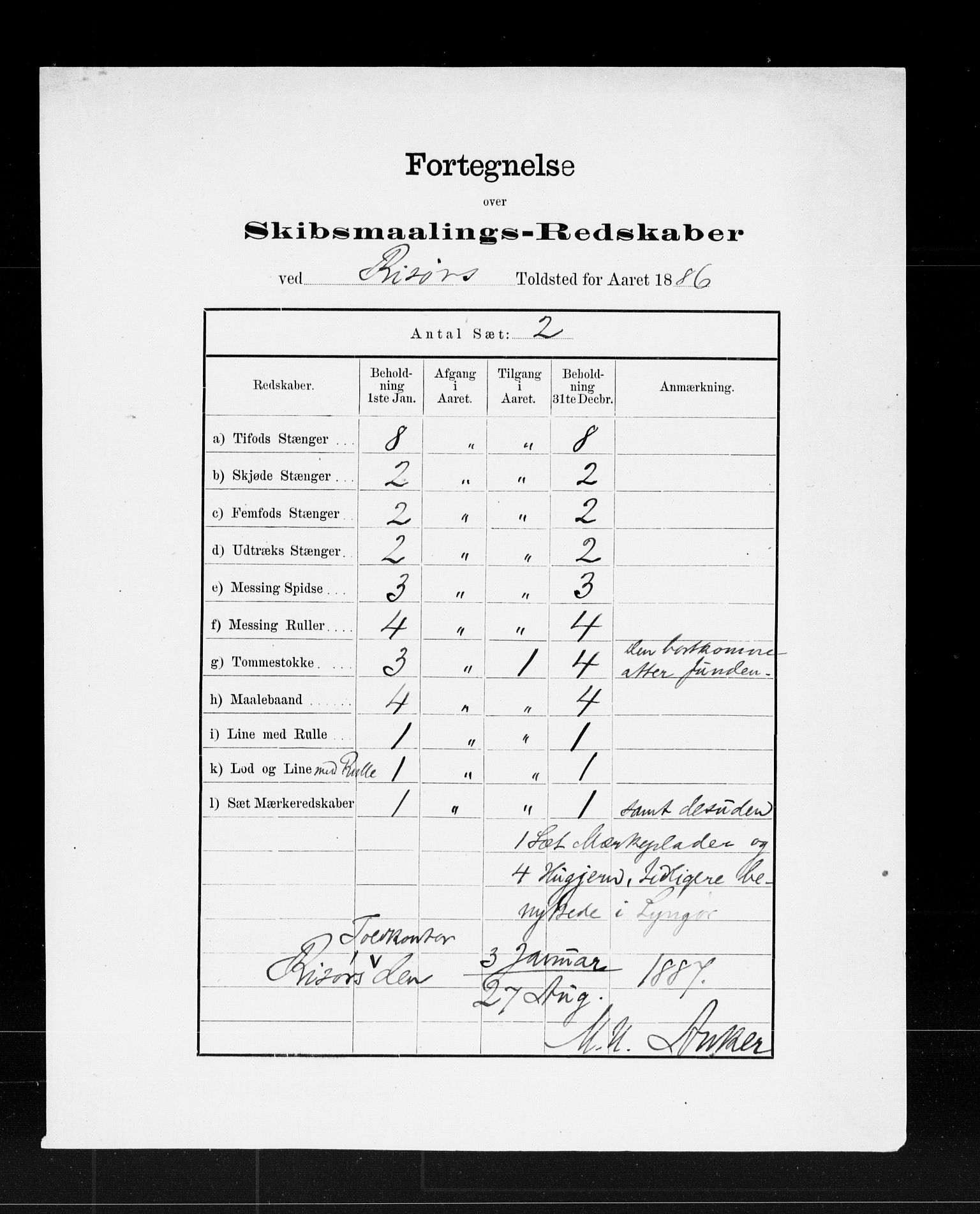 Risør tollsted, AV/SAK-1351-0010/H/Ha/L0321: Skip, 1825-1972, p. 387