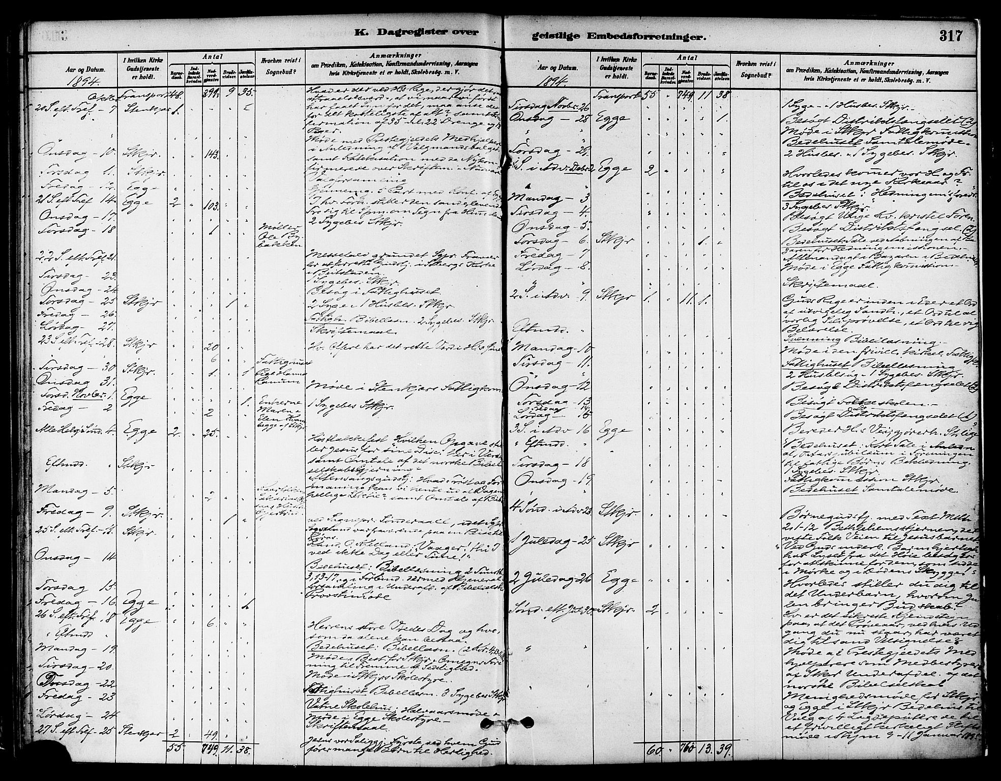 Ministerialprotokoller, klokkerbøker og fødselsregistre - Nord-Trøndelag, SAT/A-1458/739/L0371: Parish register (official) no. 739A03, 1881-1895, p. 317