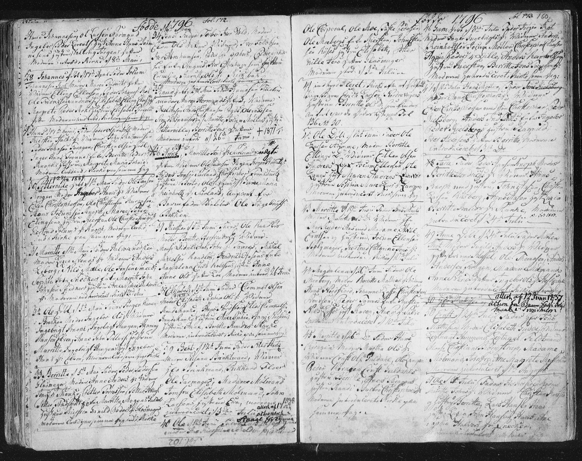 Ministerialprotokoller, klokkerbøker og fødselsregistre - Sør-Trøndelag, SAT/A-1456/681/L0926: Parish register (official) no. 681A04, 1767-1797, p. 160