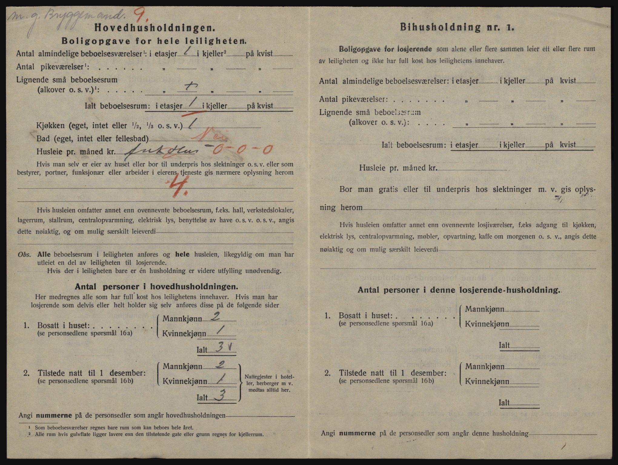 SAO, 1920 census for Drøbak, 1920, p. 1836