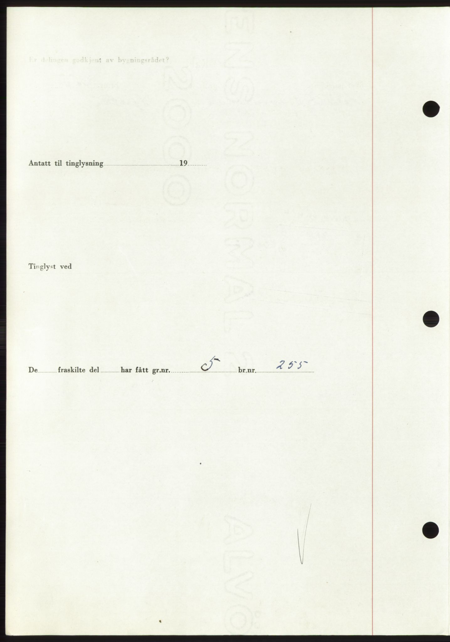 Jæren sorenskriveri, SAST/A-100310/03/G/Gba/L0107: Mortgage book, 1950-1950, Diary no: : 2045/1950