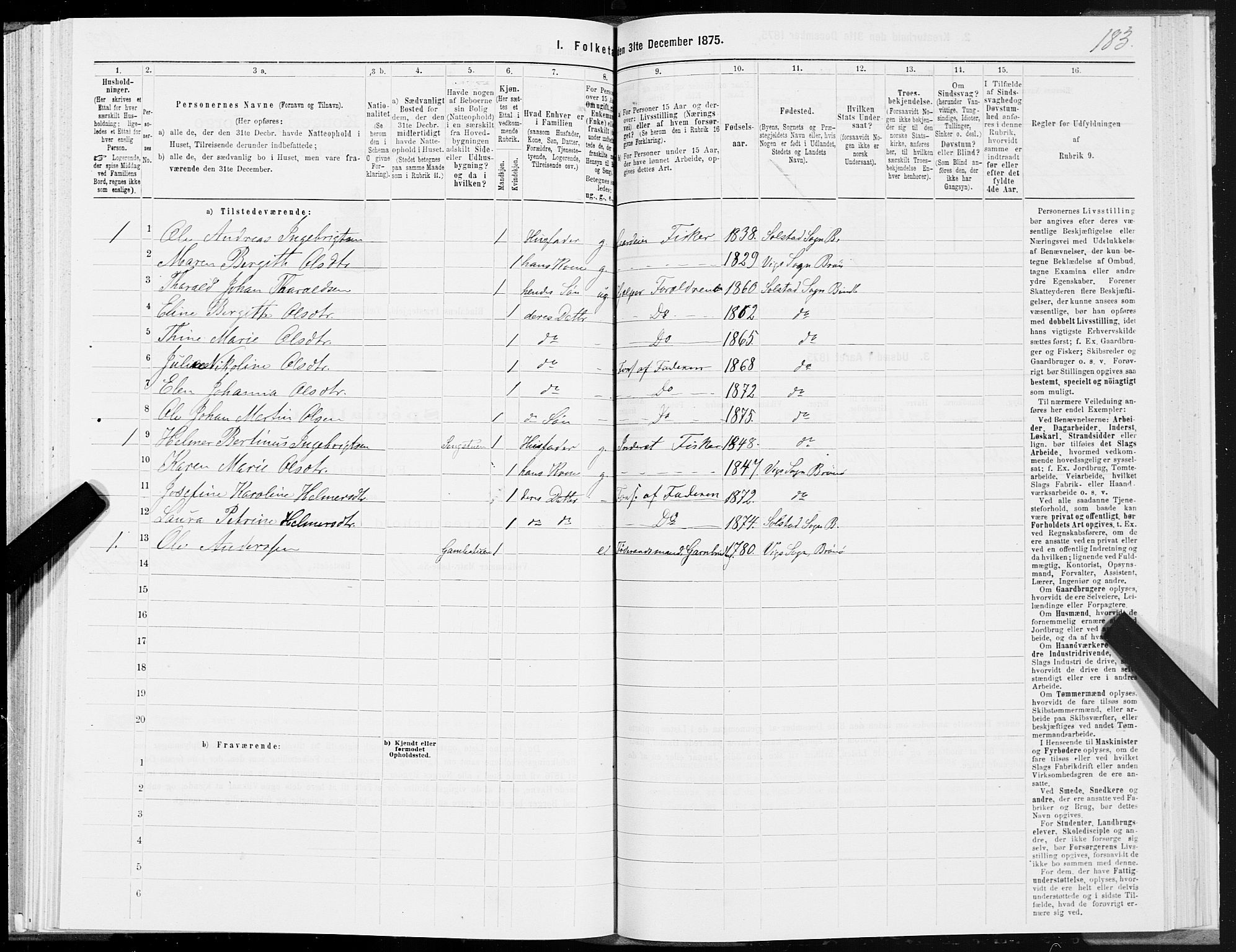 SAT, 1875 census for 1811P Bindal, 1875, p. 1183