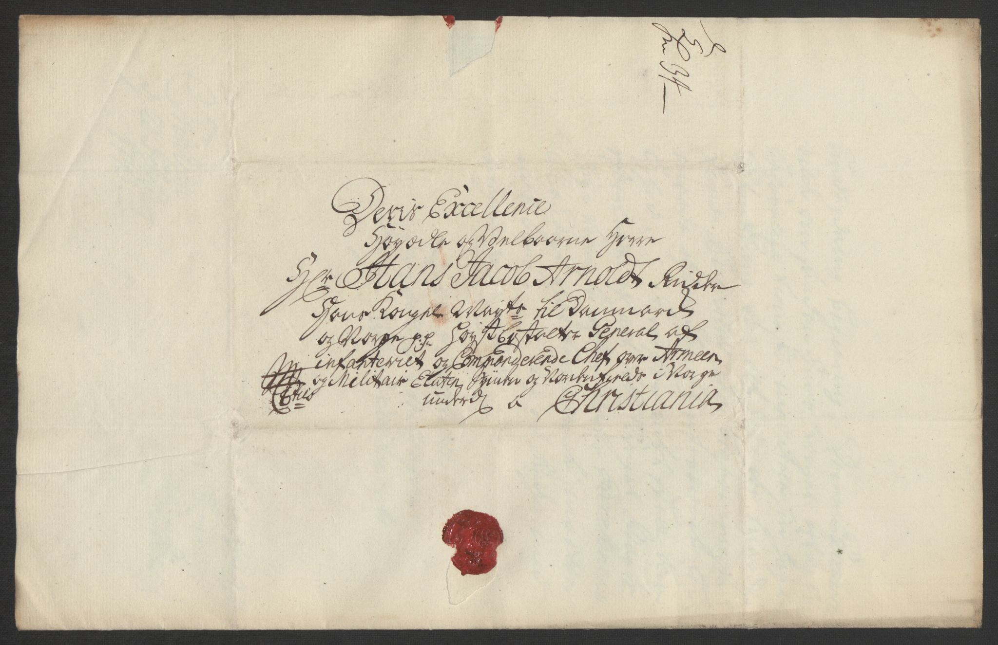 Kommanderende general (KG I) med Det norske krigsdirektorium, AV/RA-EA-5419/D/L0062: Stattholderens, stiftamtmenns og amtmenns brev, 1741-1745, p. 171