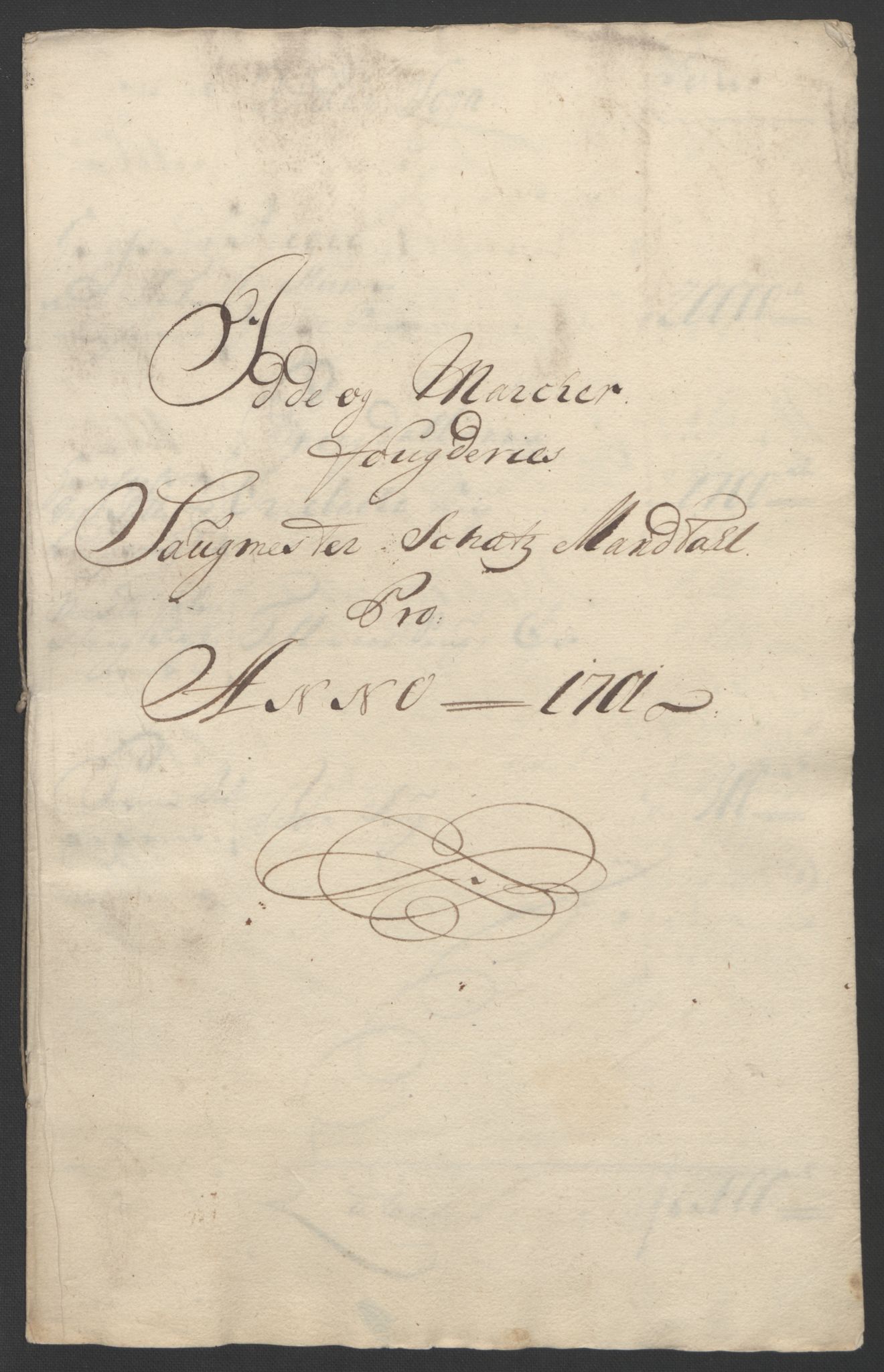 Rentekammeret inntil 1814, Reviderte regnskaper, Fogderegnskap, AV/RA-EA-4092/R01/L0015: Fogderegnskap Idd og Marker, 1700-1701, p. 280