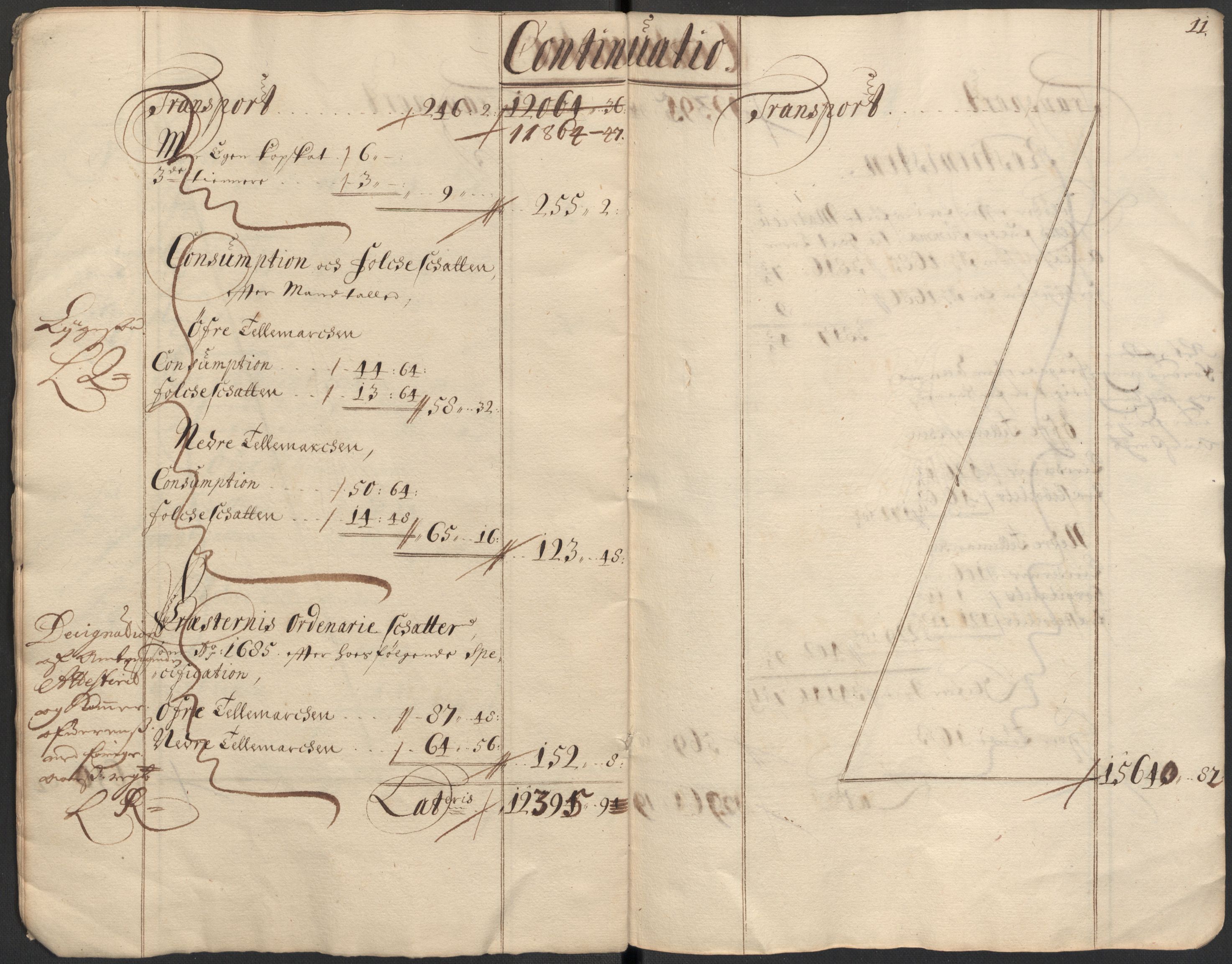 Rentekammeret inntil 1814, Reviderte regnskaper, Fogderegnskap, AV/RA-EA-4092/R35/L2083: Fogderegnskap Øvre og Nedre Telemark, 1686, p. 13