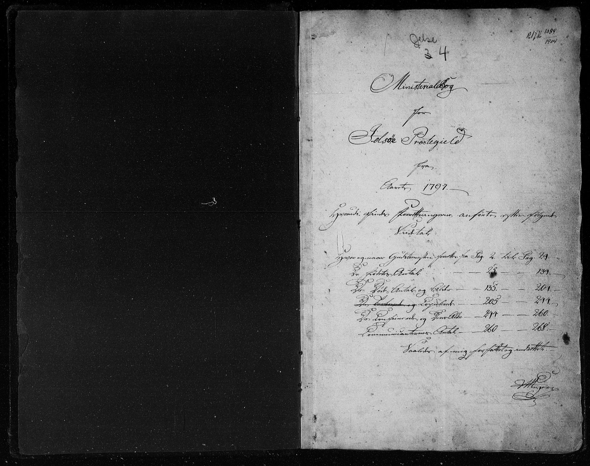 Jelsa sokneprestkontor, AV/SAST-A-101842/01/IV: Parish register (official) no. A 4, 1796-1816