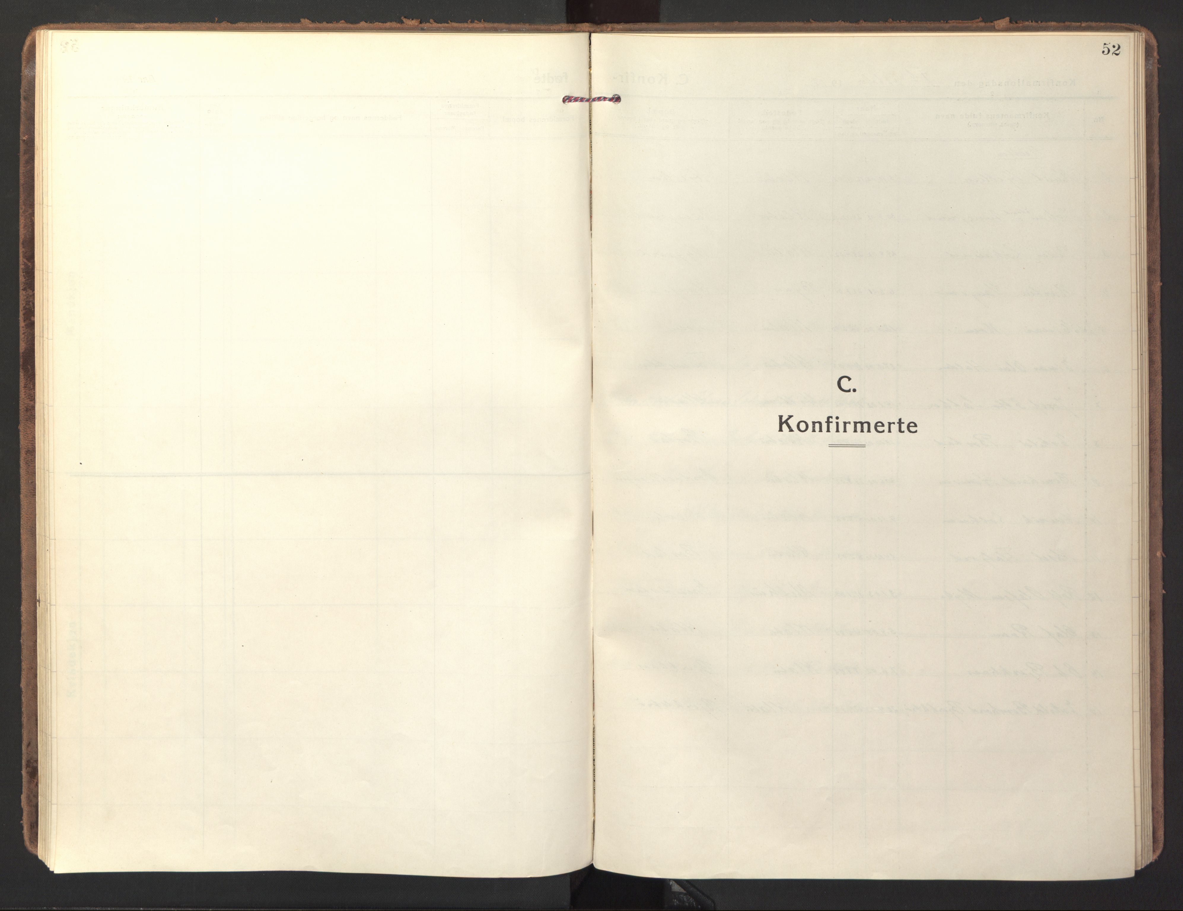 Ministerialprotokoller, klokkerbøker og fødselsregistre - Sør-Trøndelag, SAT/A-1456/618/L0449: Parish register (official) no. 618A12, 1917-1924, p. 52