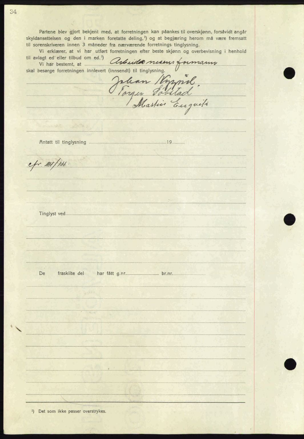 Nordmøre sorenskriveri, AV/SAT-A-4132/1/2/2Ca: Mortgage book no. A82, 1937-1938, Diary no: : 2031/1937