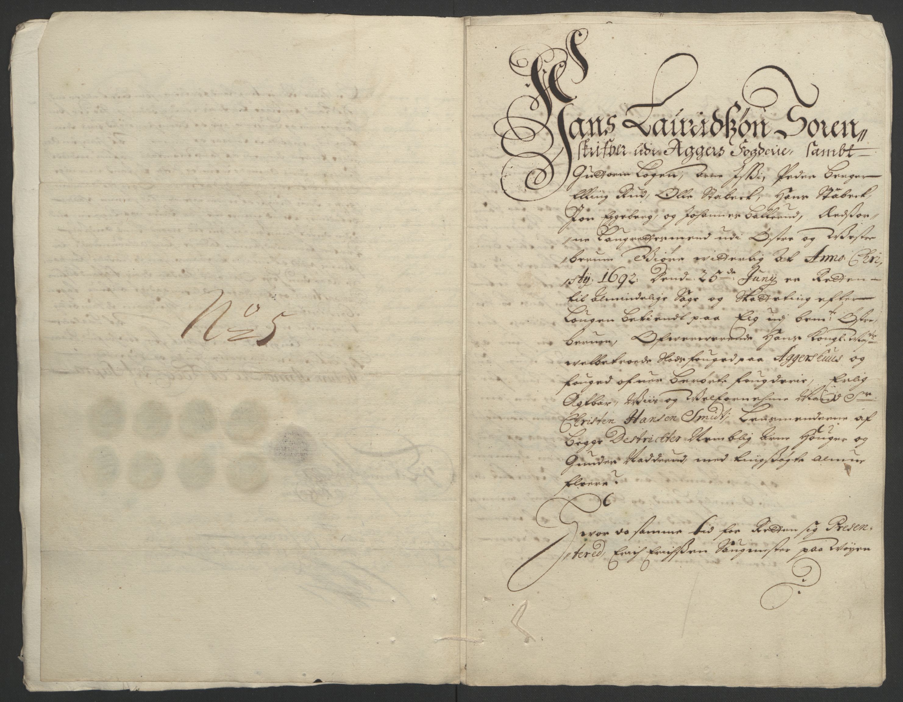Rentekammeret inntil 1814, Reviderte regnskaper, Fogderegnskap, RA/EA-4092/R08/L0426: Fogderegnskap Aker, 1692-1693, p. 142