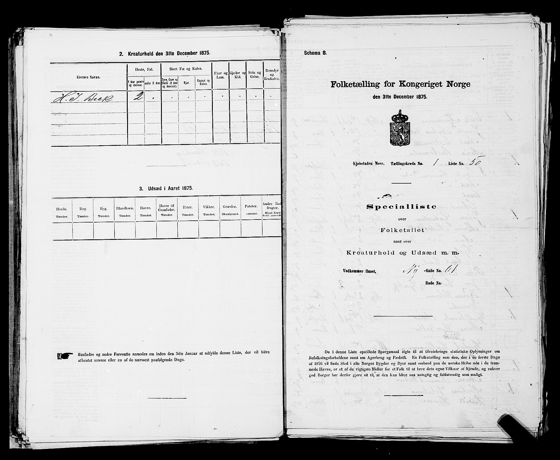 RA, 1875 census for 0104B Moss/Moss, 1875, p. 118