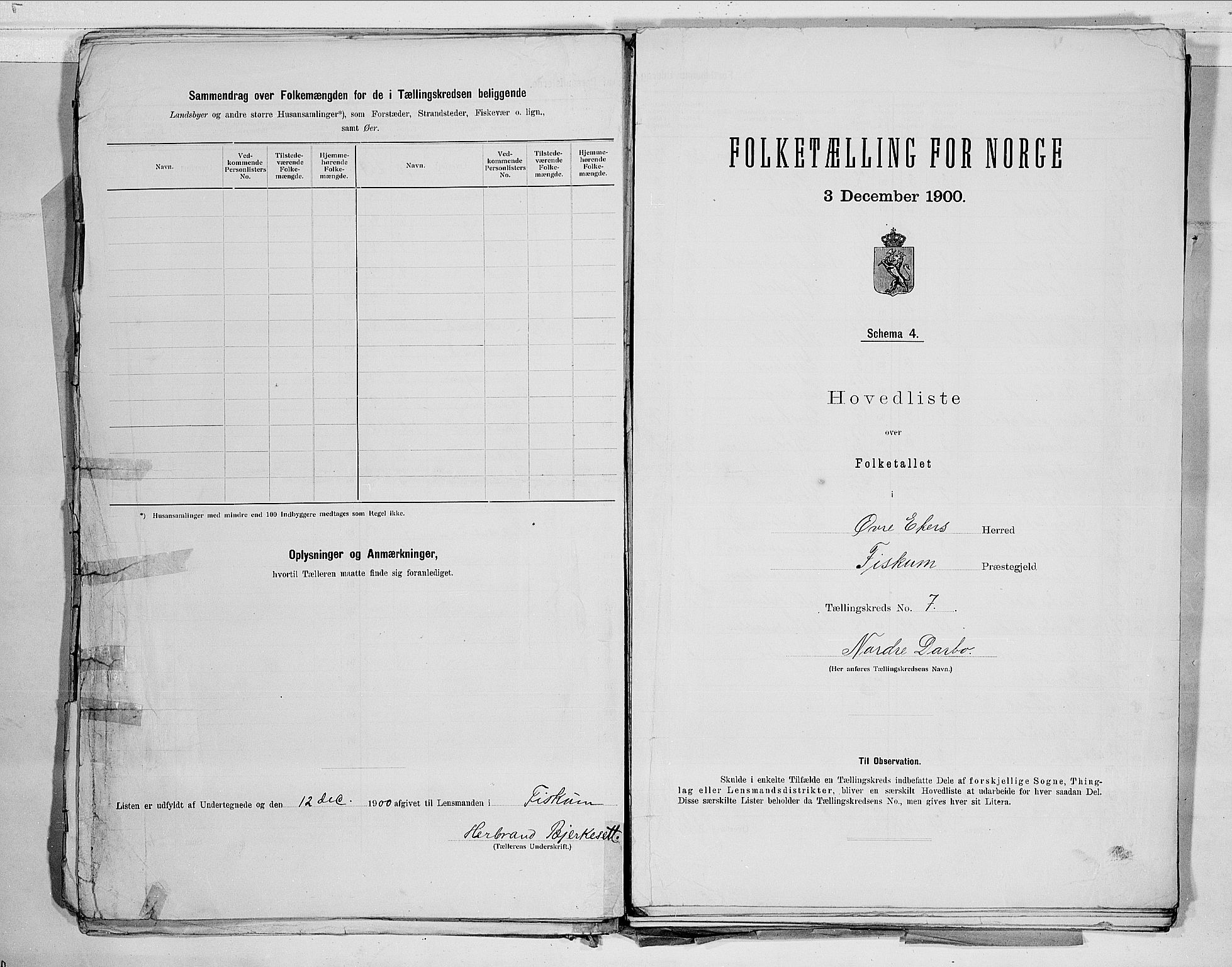 RA, 1900 census for Øvre Eiker, 1900, p. 18