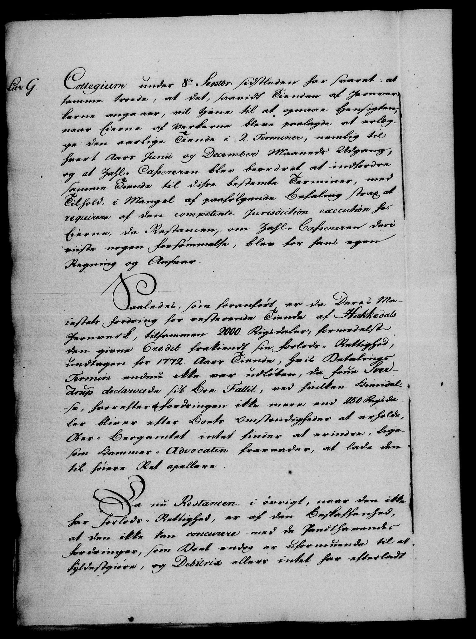 Rentekammeret, Renteskriverkontorene, RA/EA-3115/M/Mf/Mfa/L0003: Resolusjonsprotokoll med register (merket RK 54.3), 1781