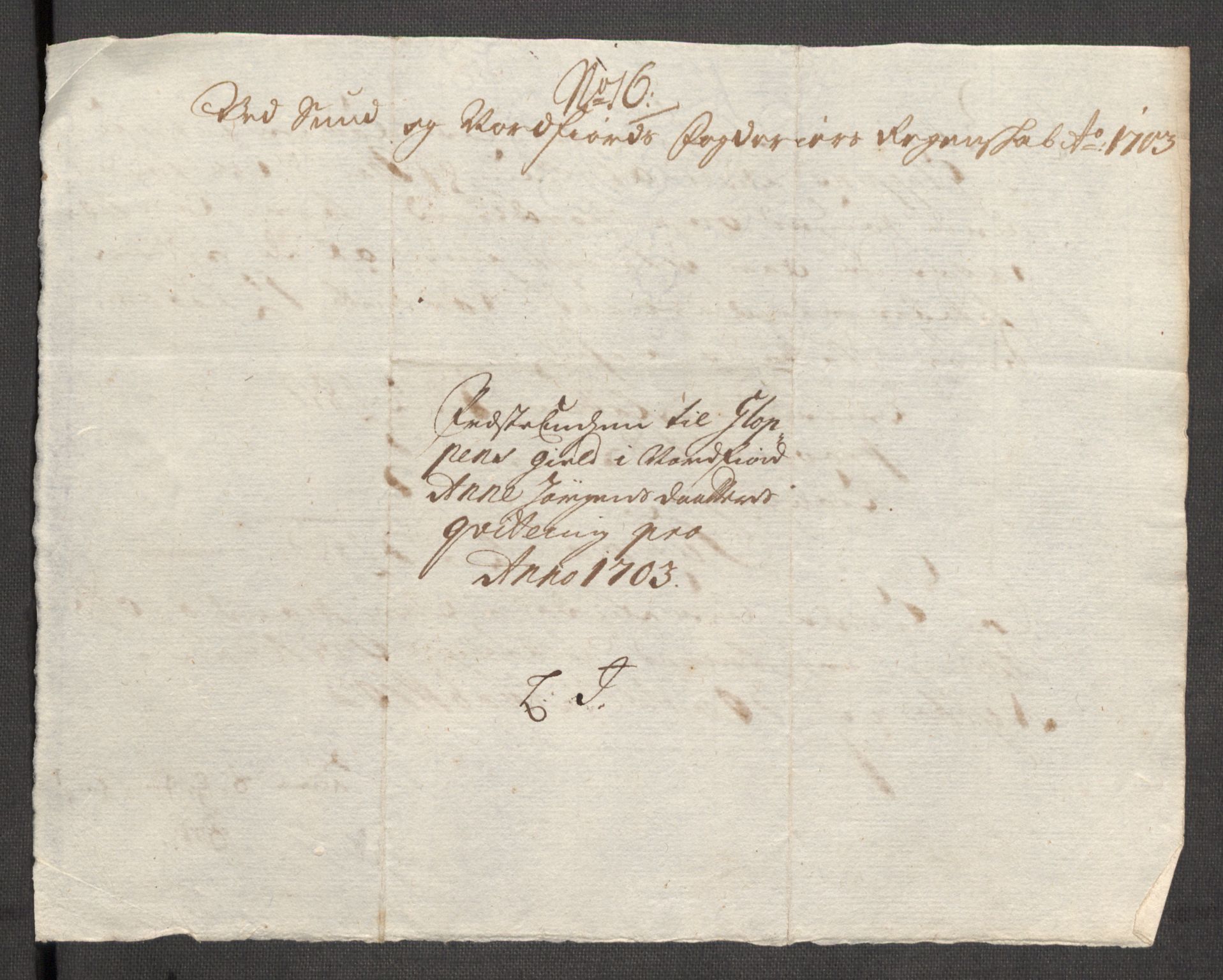 Rentekammeret inntil 1814, Reviderte regnskaper, Fogderegnskap, AV/RA-EA-4092/R53/L3427: Fogderegnskap Sunn- og Nordfjord, 1703, p. 277