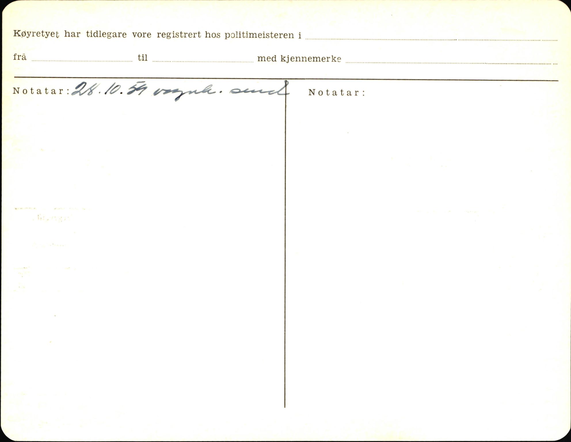 Statens vegvesen, Sogn og Fjordane vegkontor, AV/SAB-A-5301/4/F/L0006: Registerkort utmeldte Fjordane S8300-9500, 1930-1961, p. 178